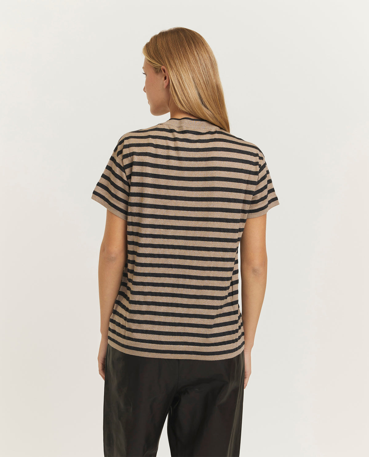 Cashmere-zijden t-shirt