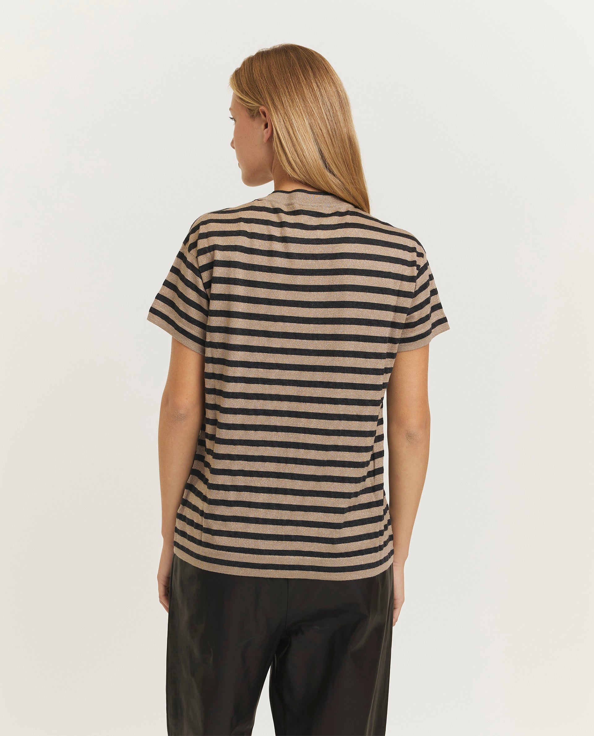 Cashmere-zijden t-shirt