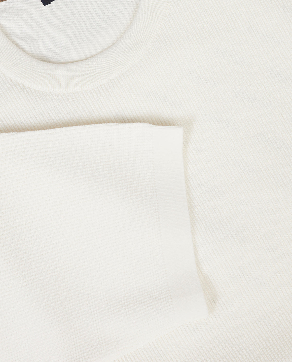 Korte Mouwen Trui - Wit