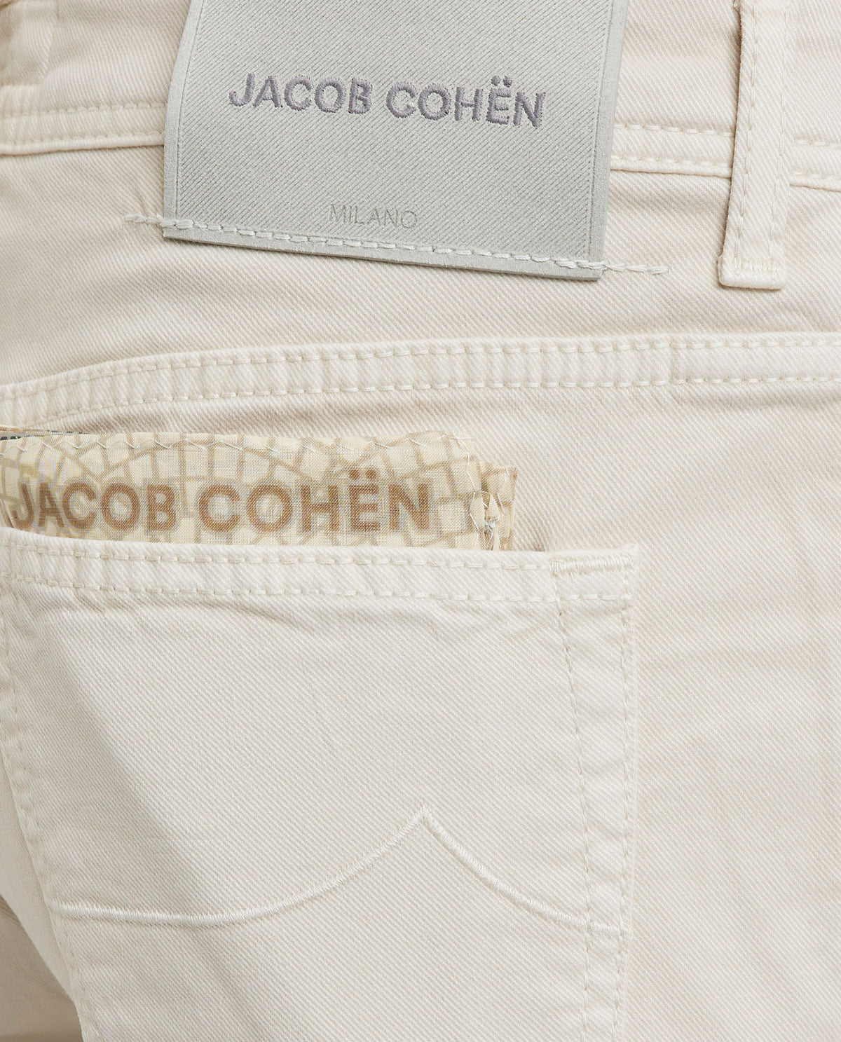 Slim Carrot Scott Broek - Ecru