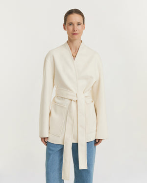 Belted Kimono Blazer