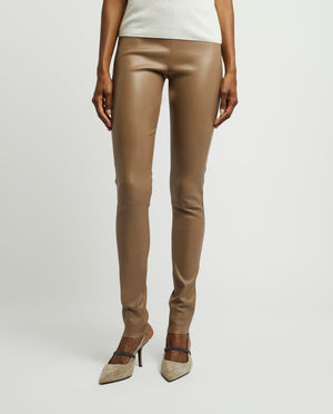 Leather legging