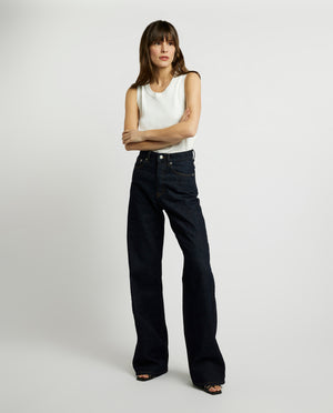 Wide leg jeans