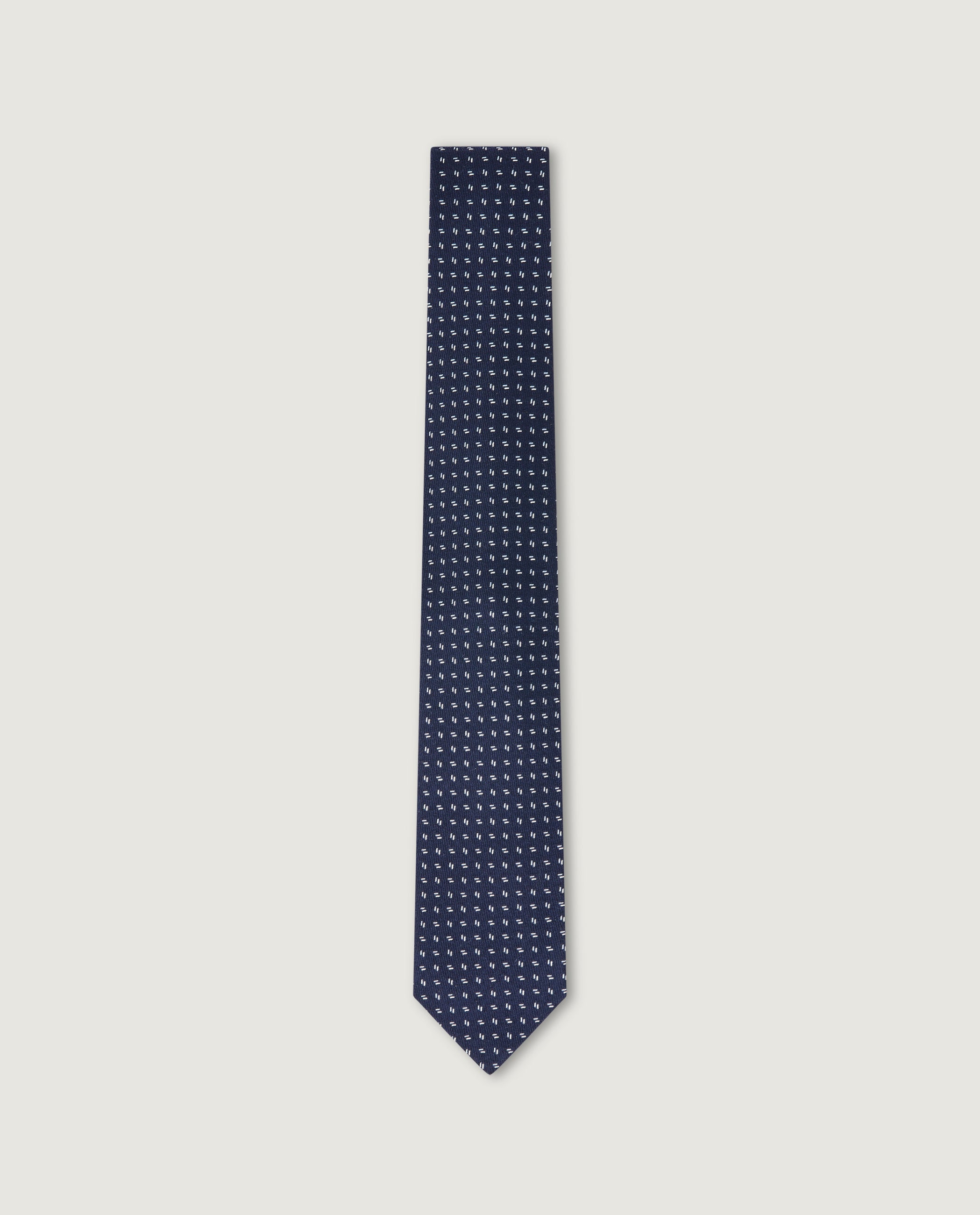 Silk Wool Pattern Tie