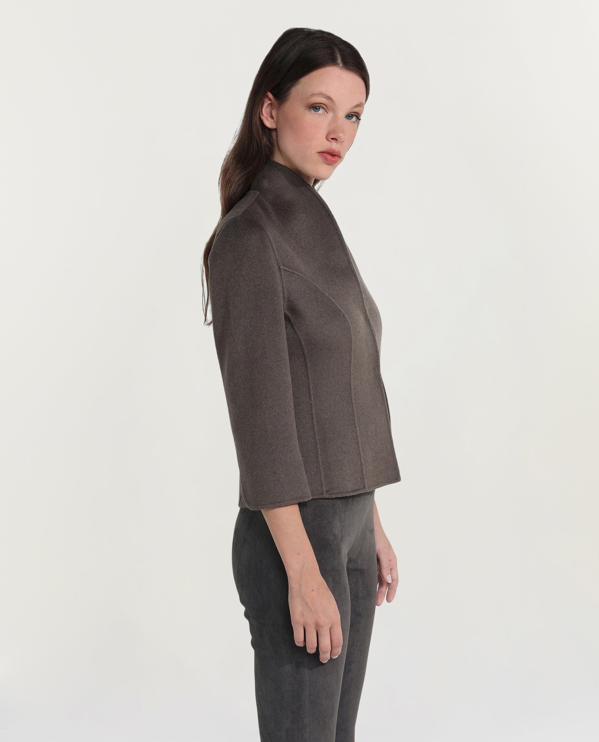 Korte double face cashmere blazer