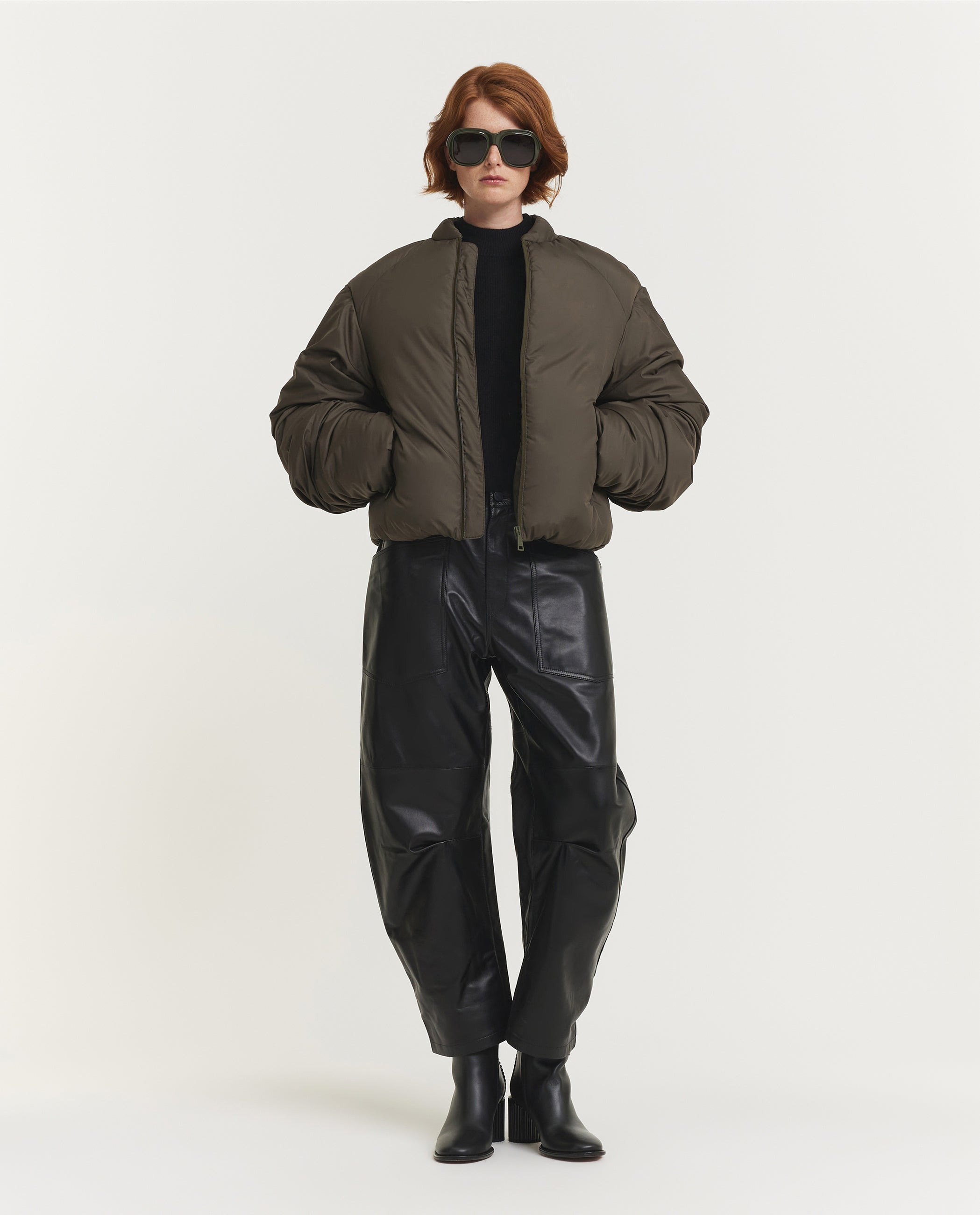 Puffer Lily Bomber - Groen