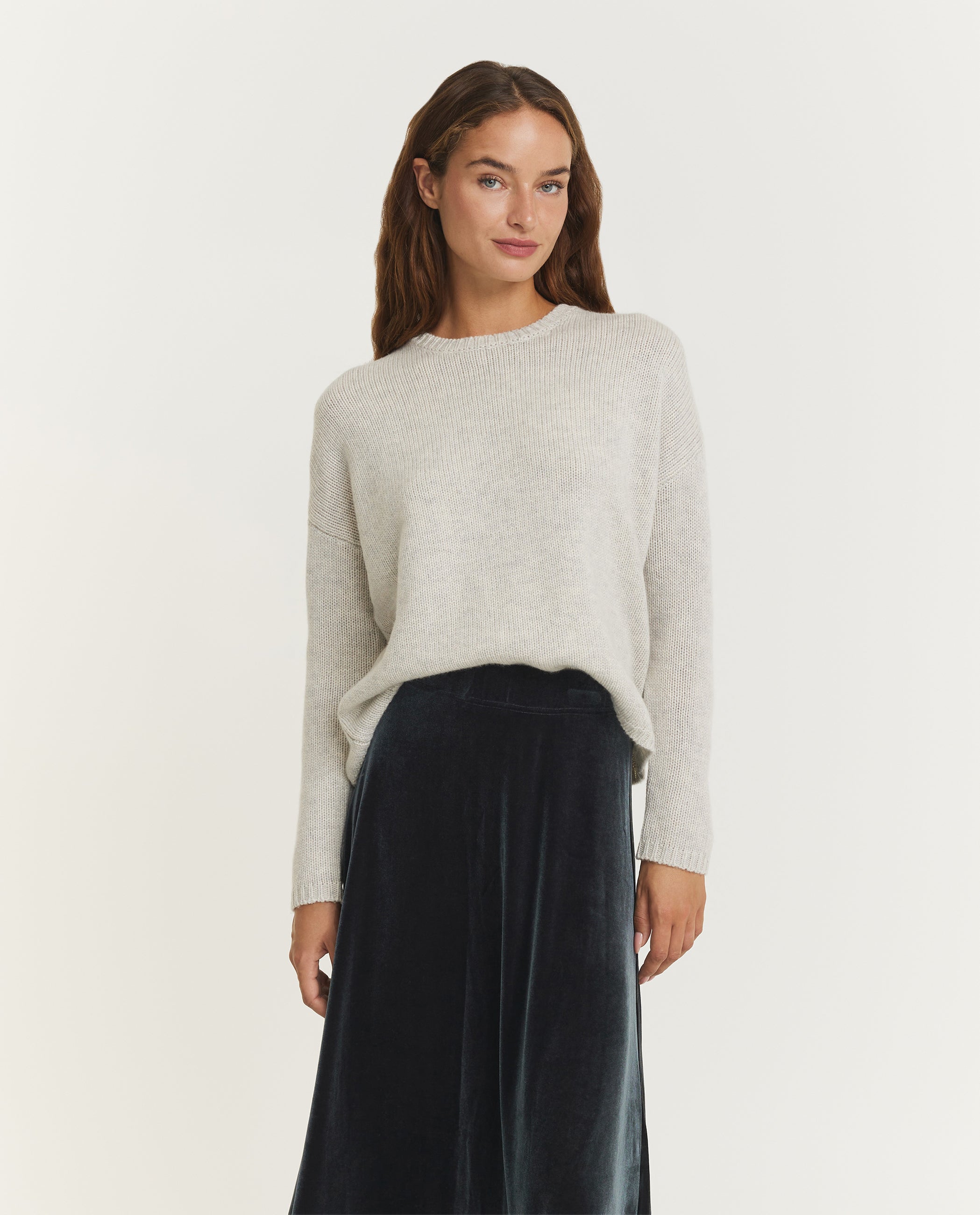 Coarse Crew Neck Sweater
