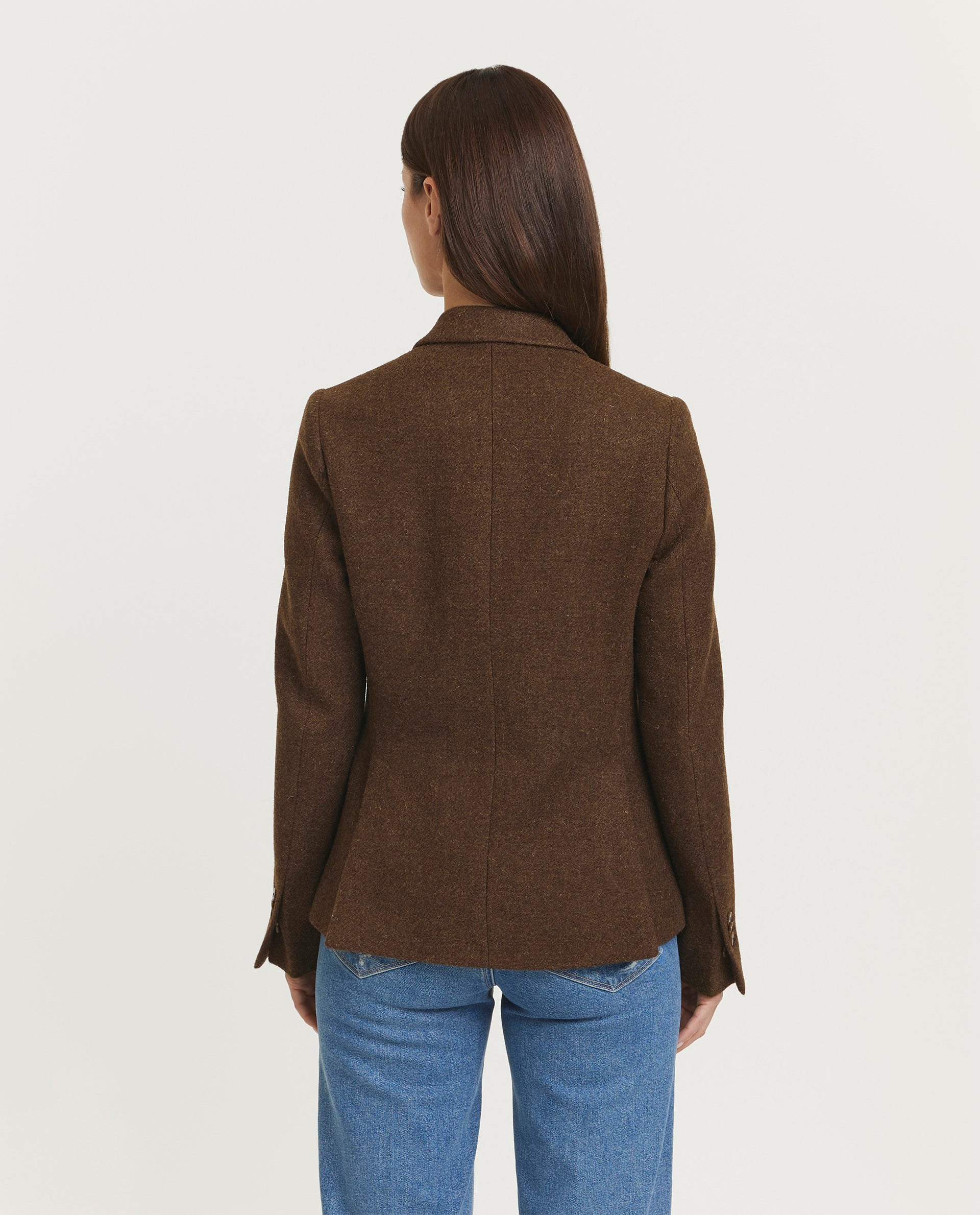 Getailleerde Wollen Blazer