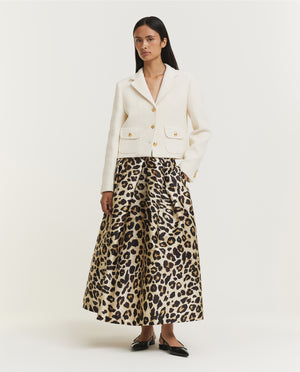 A-Line Midi Skirt