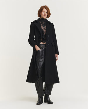 Long Wool DB Overcoat