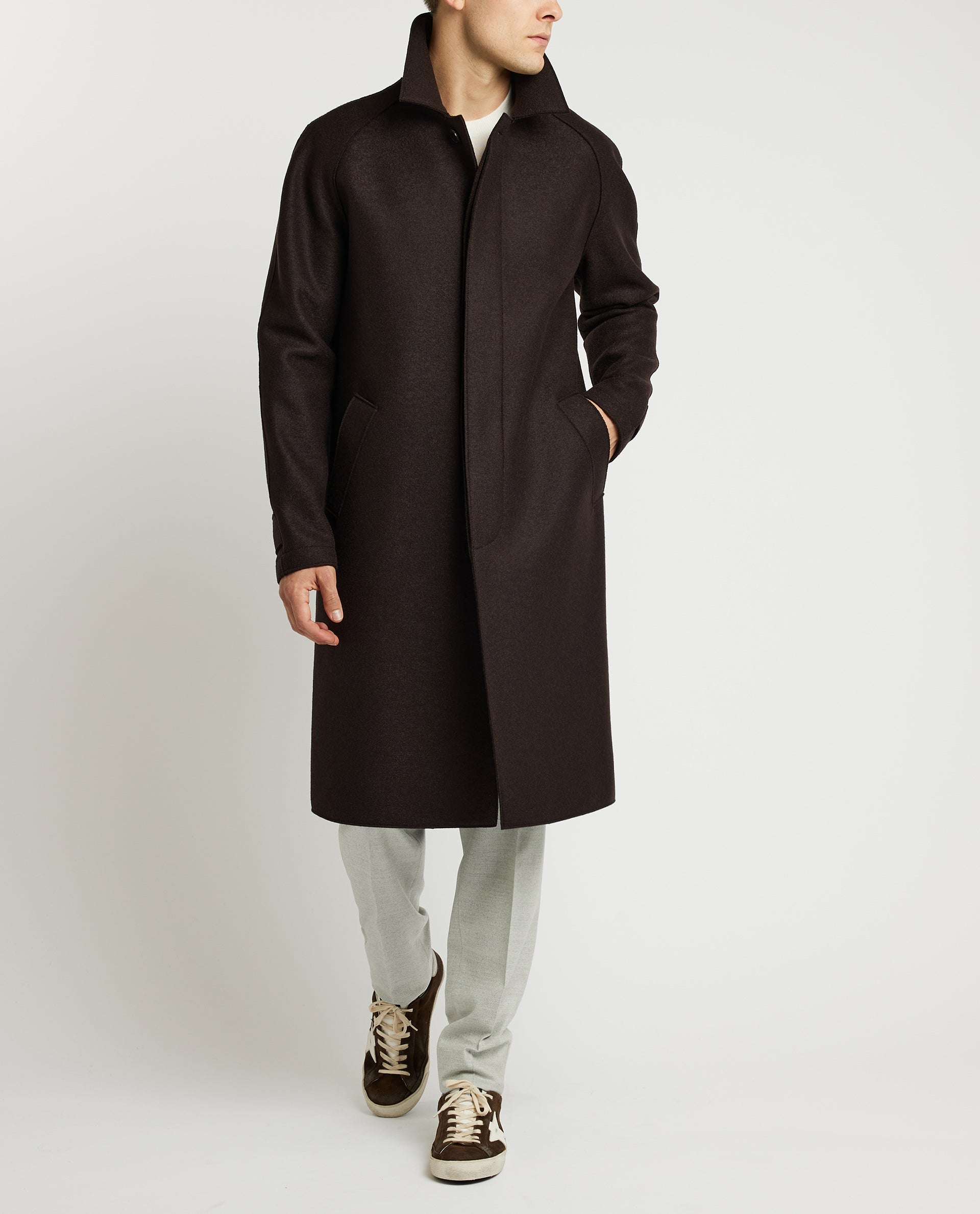 Balmacaan Coat