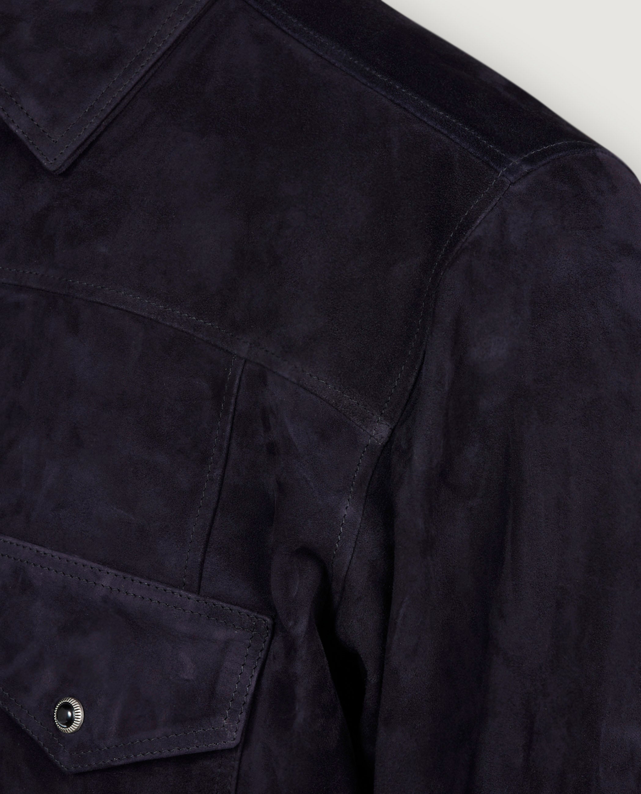 Suede Overshirt