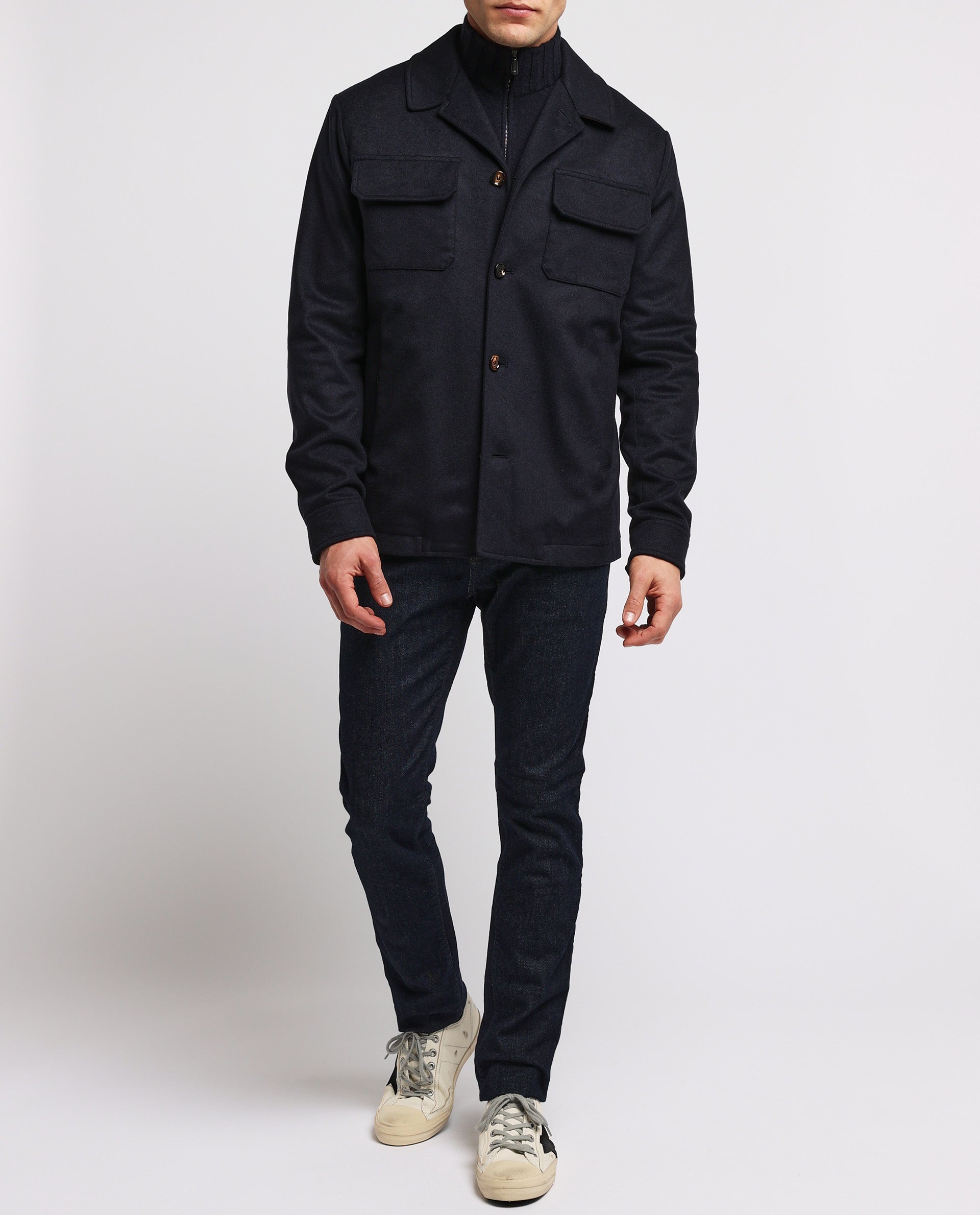 Cashmere Overshirt