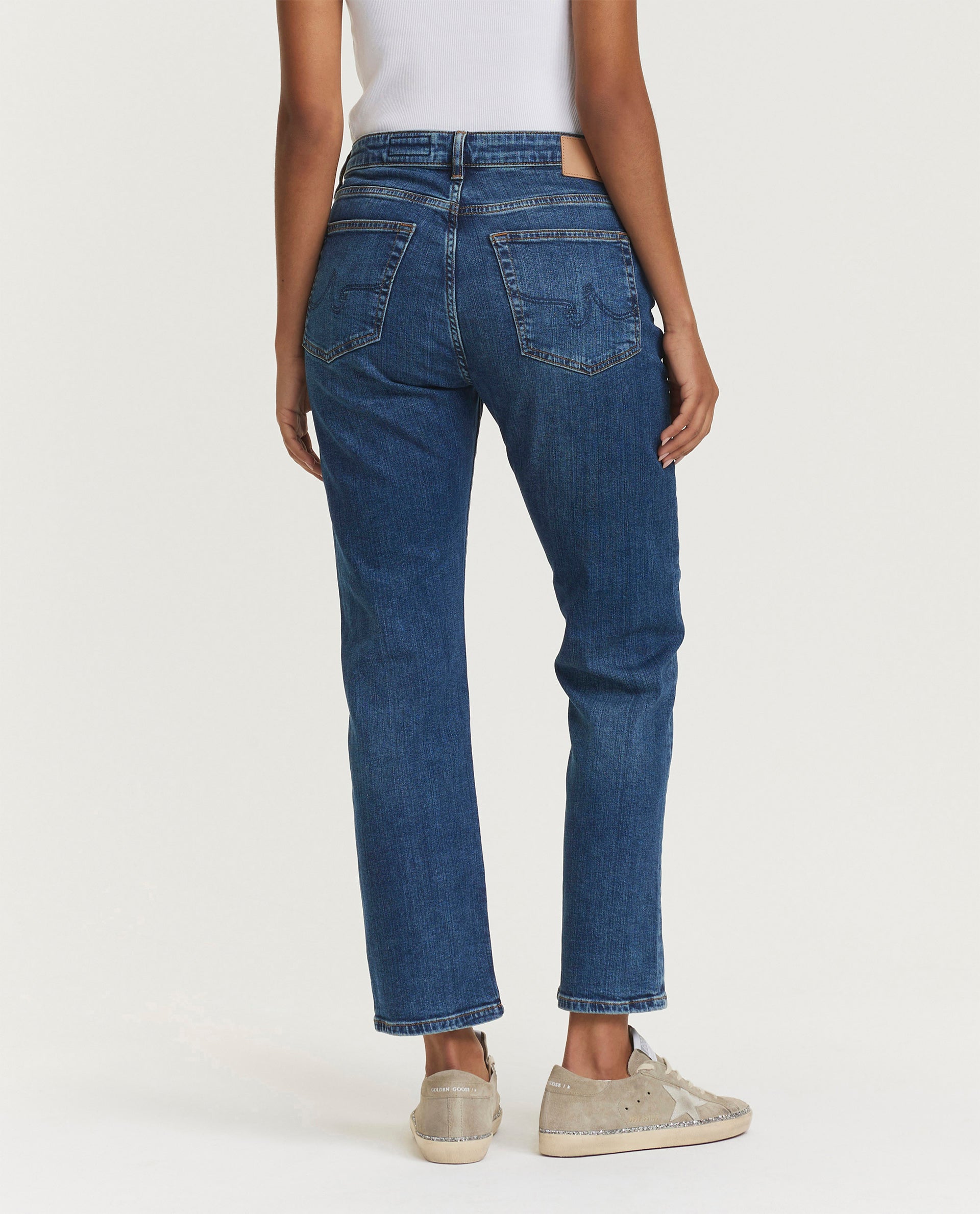 American mid-rise jeans