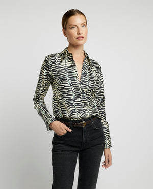 Zijden blouse