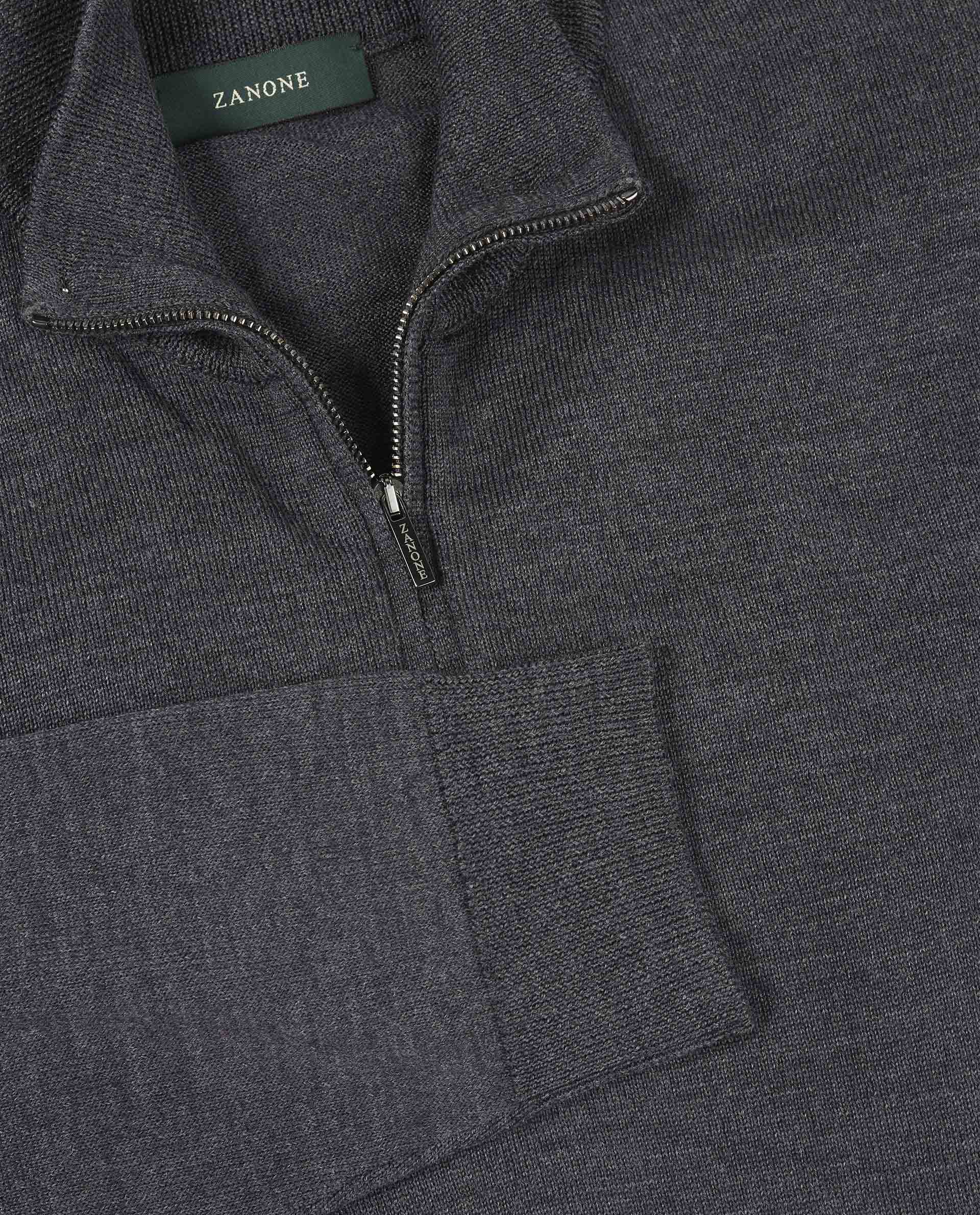 Half-zip sweater