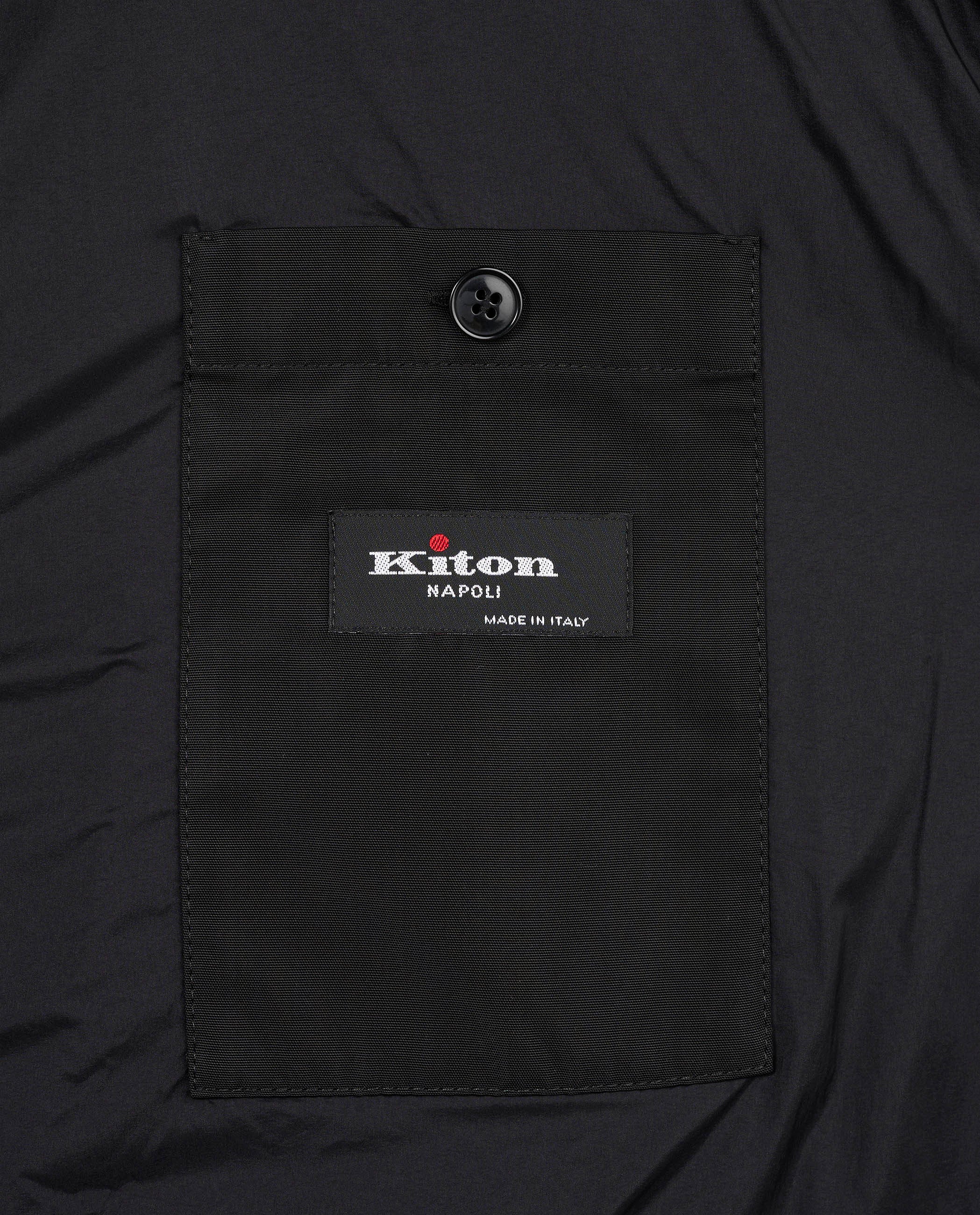 Cashmere Puffer Jas - Zwart