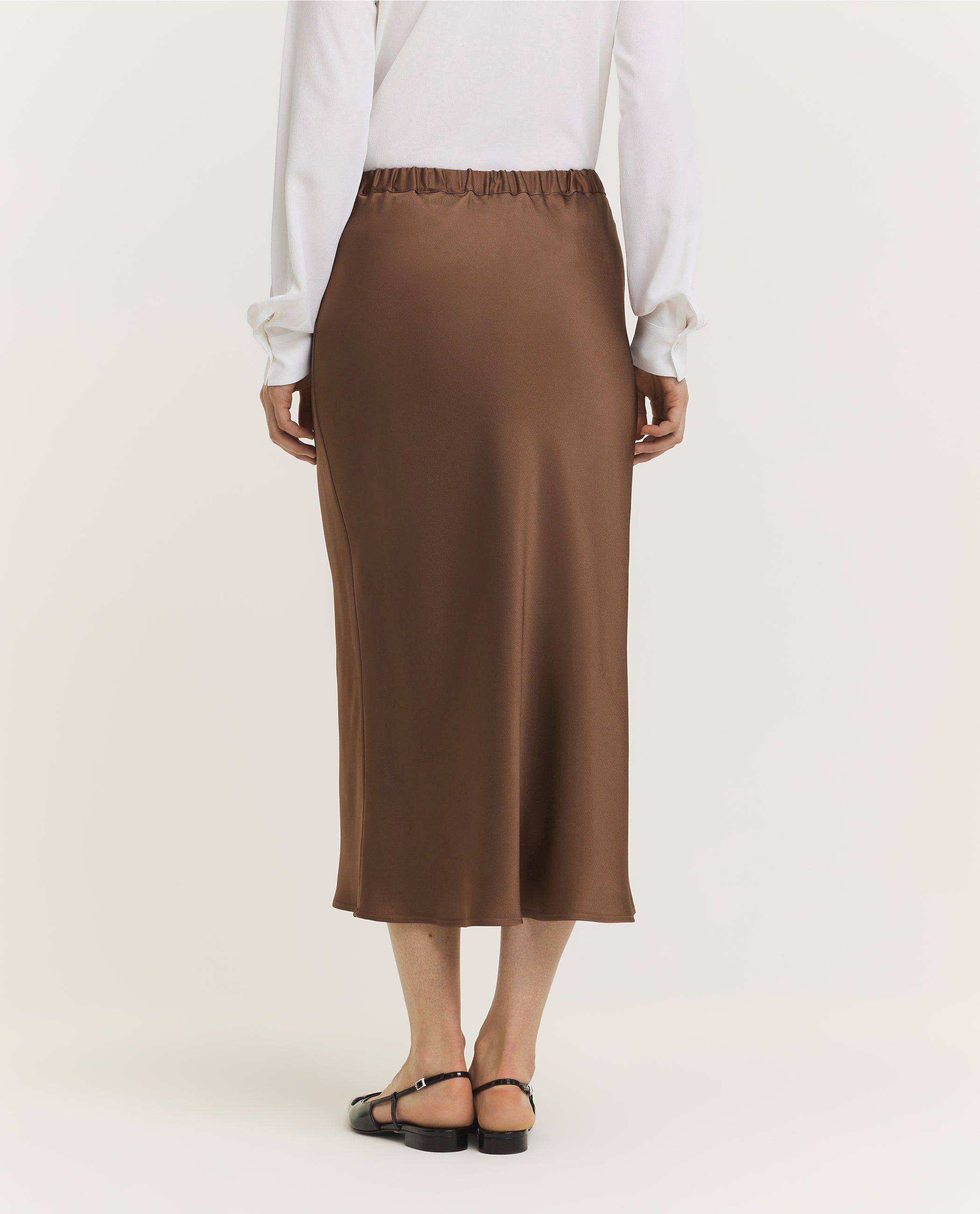 Midi rok - Bruin