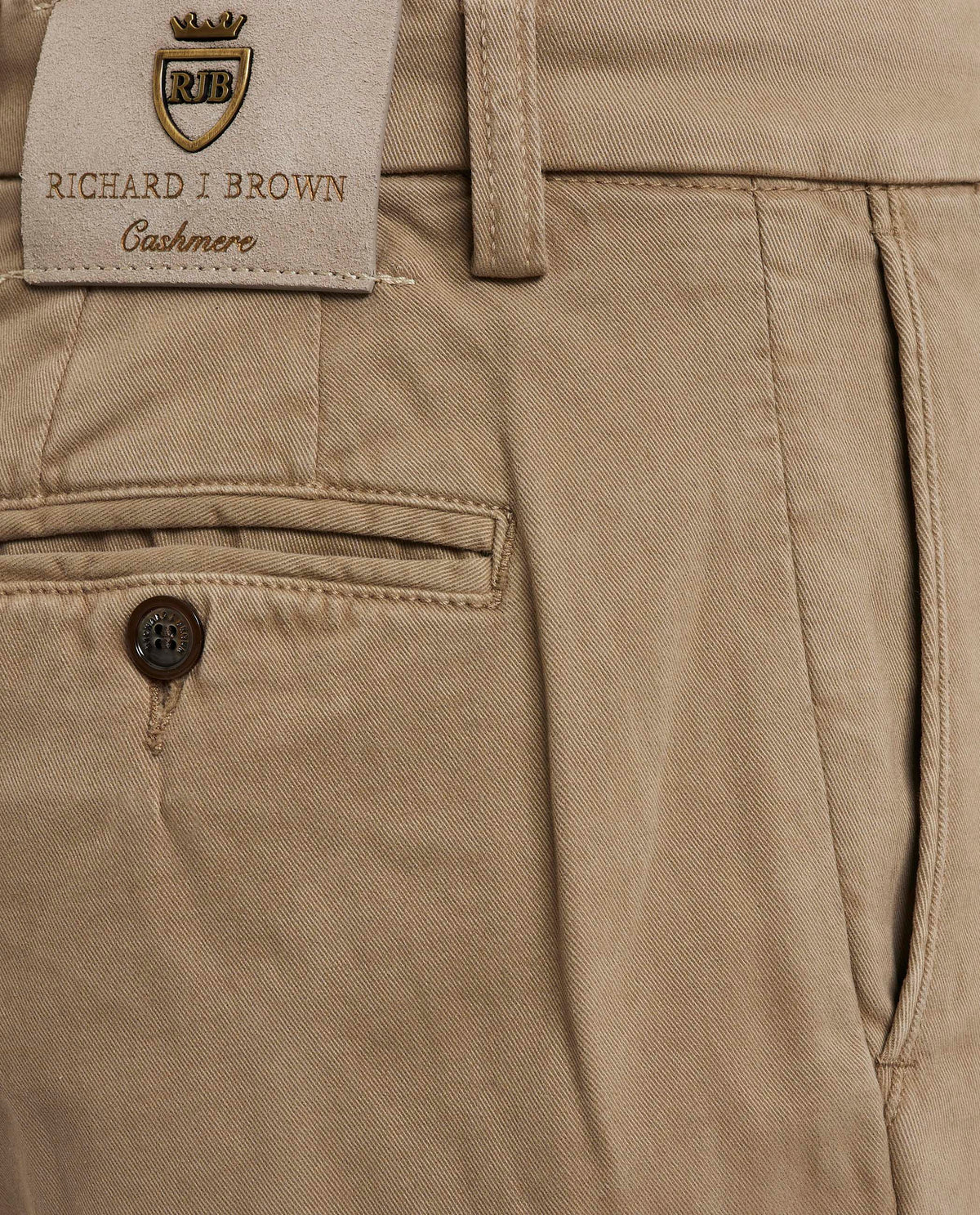 Singapore Cashmere Chino - Bruin