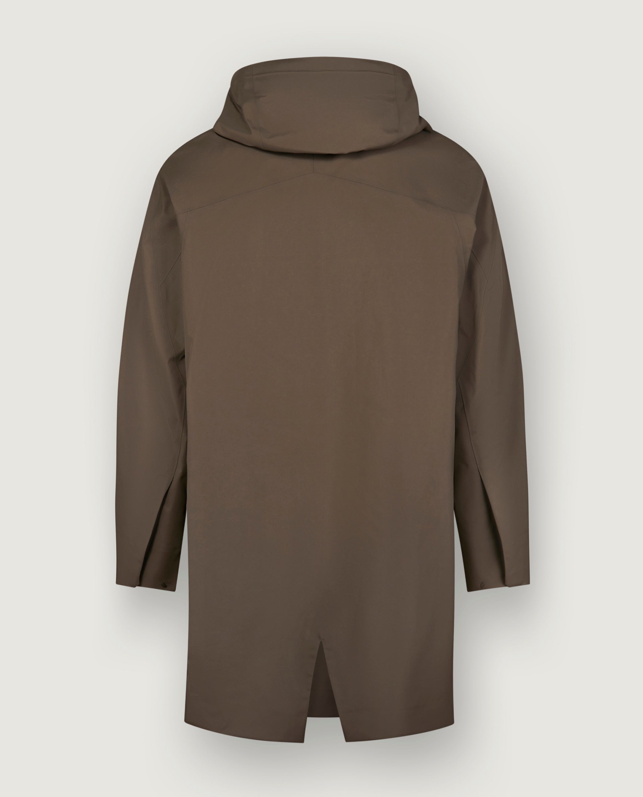 Ongevoerde Monitor Jas - Lichtbruin