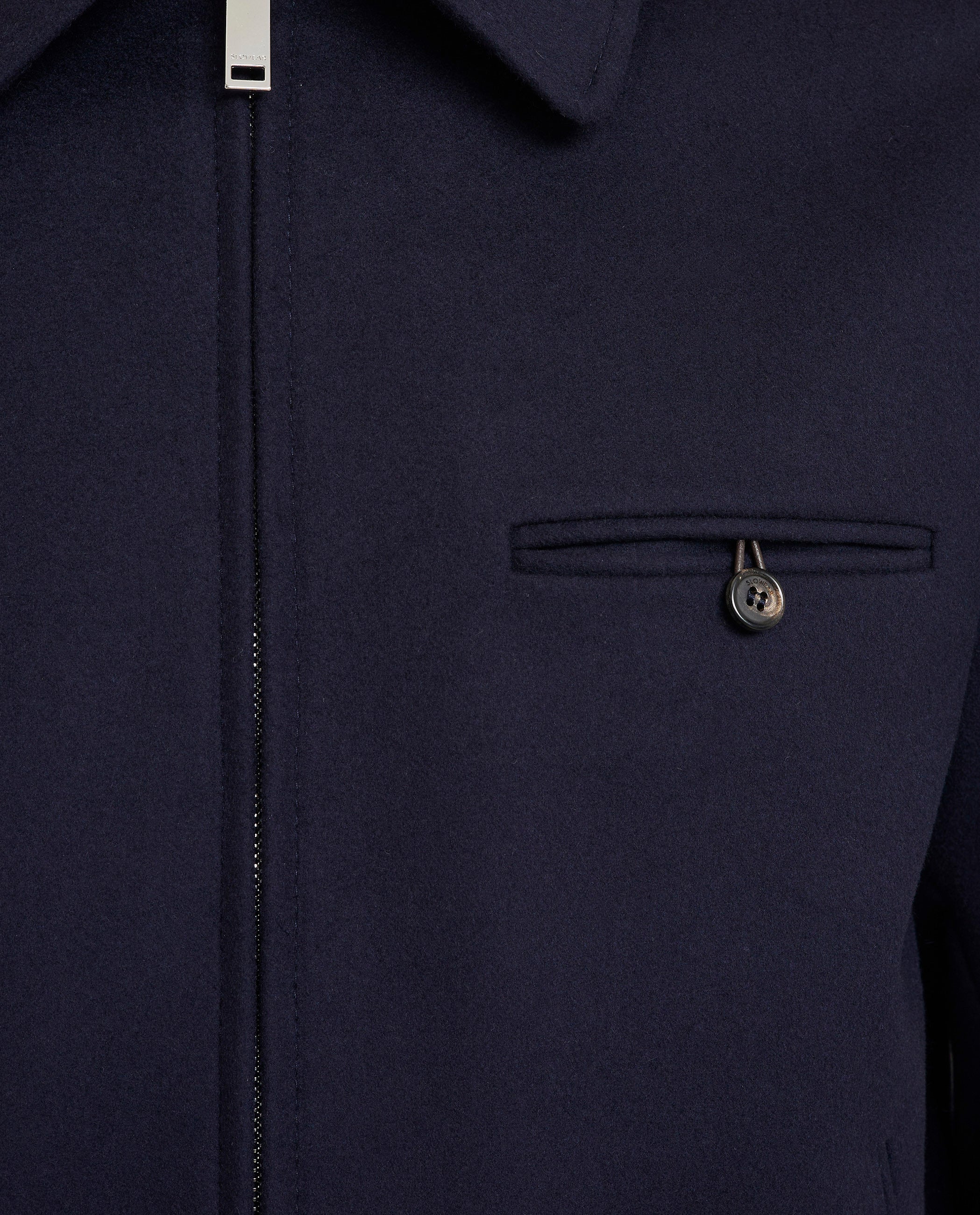 Wool Cashmere Blouson Jacket