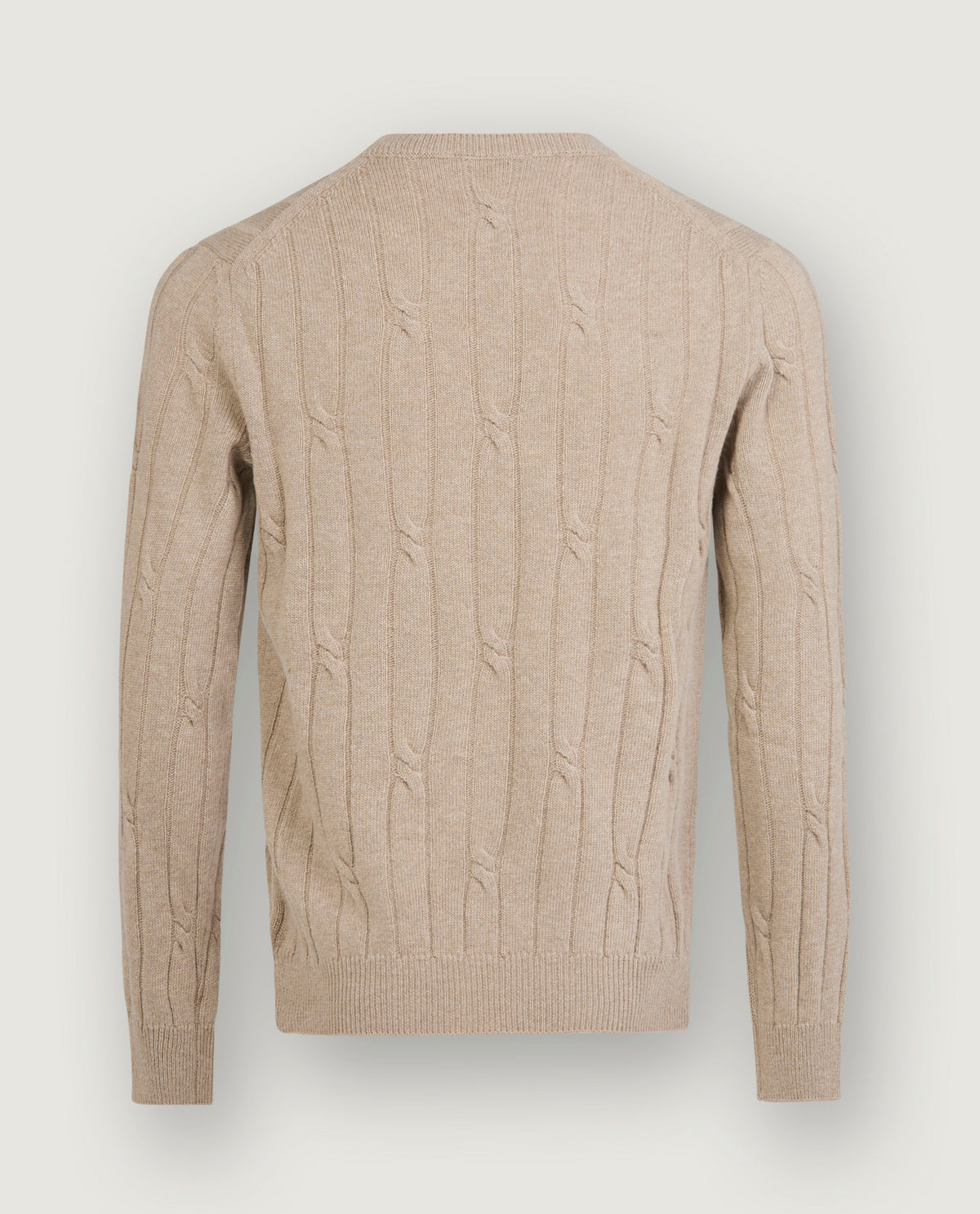 Wool Cashmere Cable Jersey