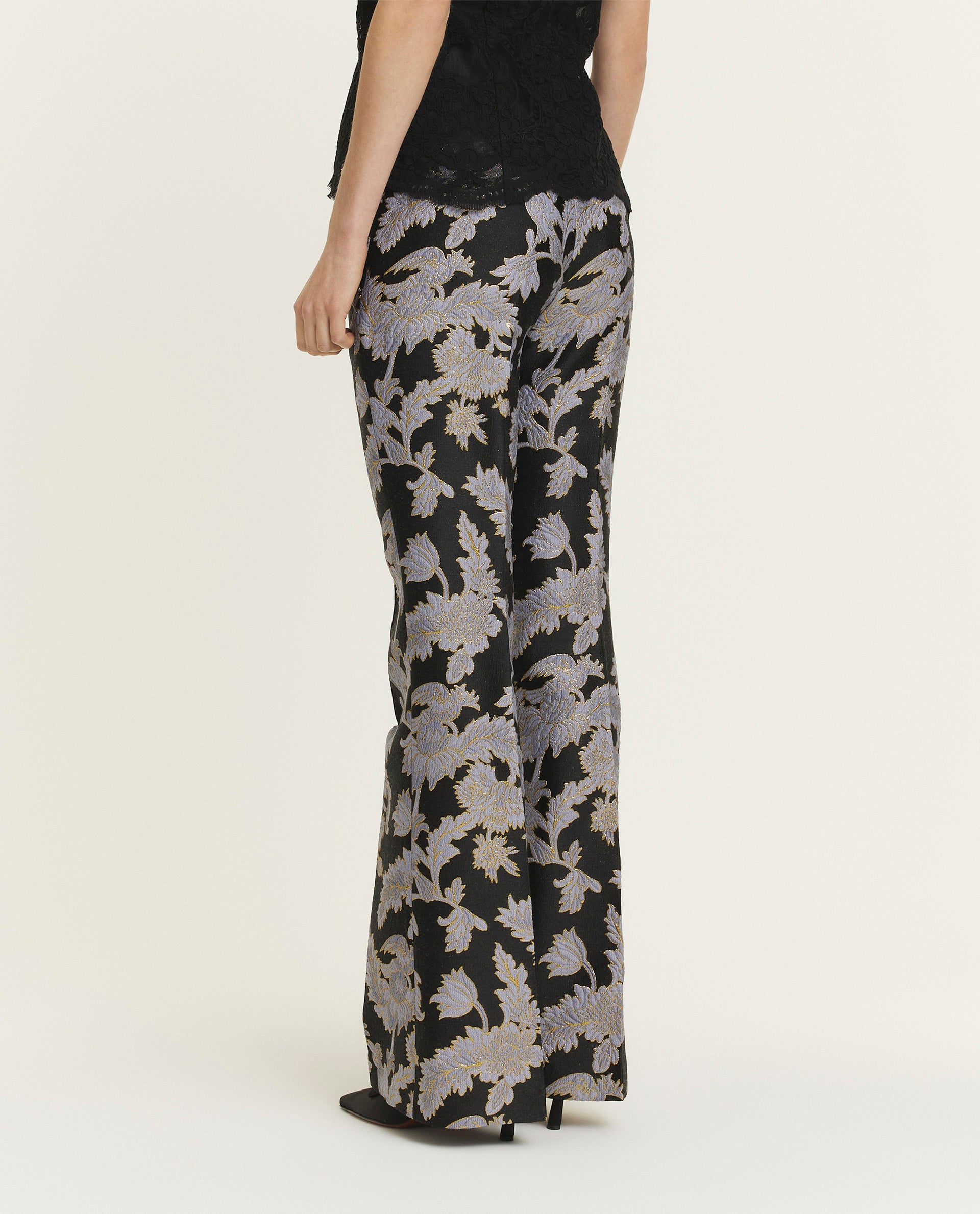 Jacquard broek