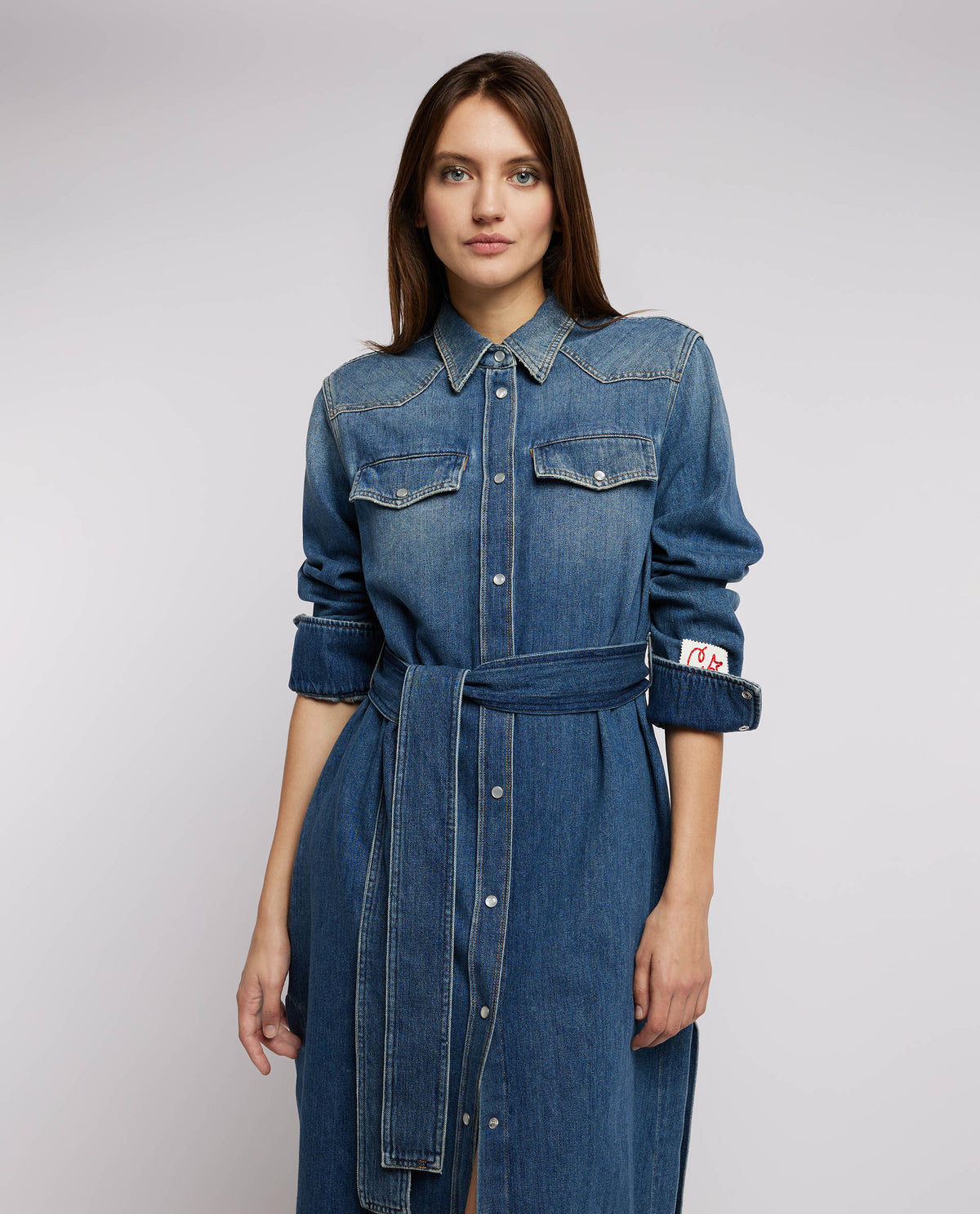 Denim jurk