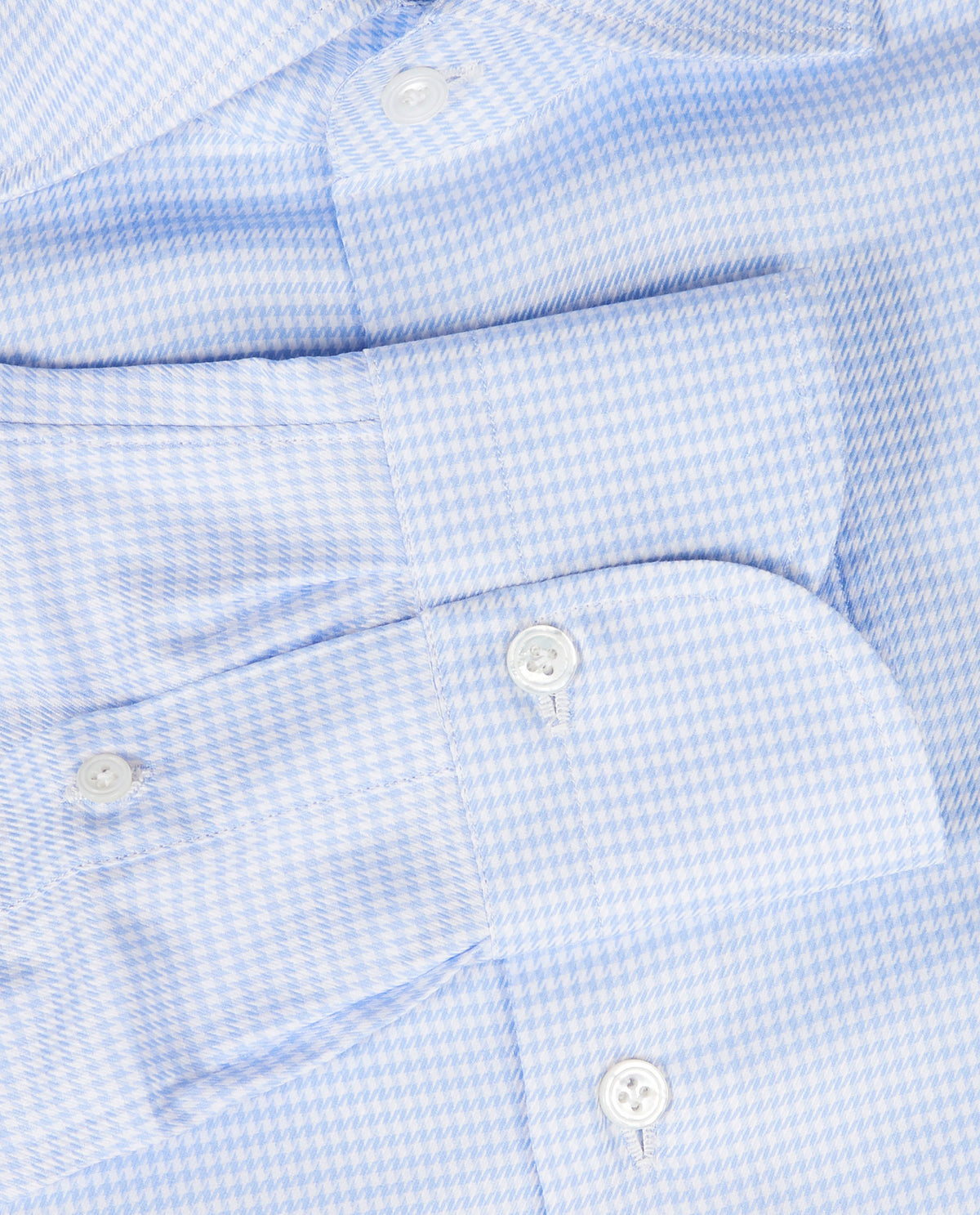 Houndstooth Cotton Shirt