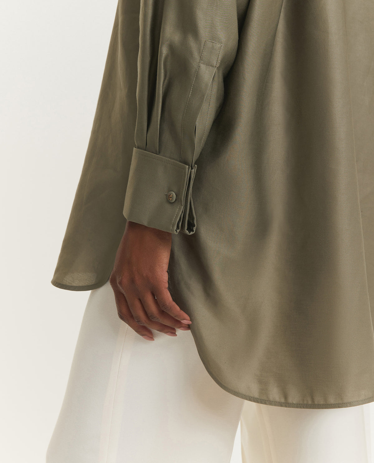 Anta Satijnen Shirt - Groen