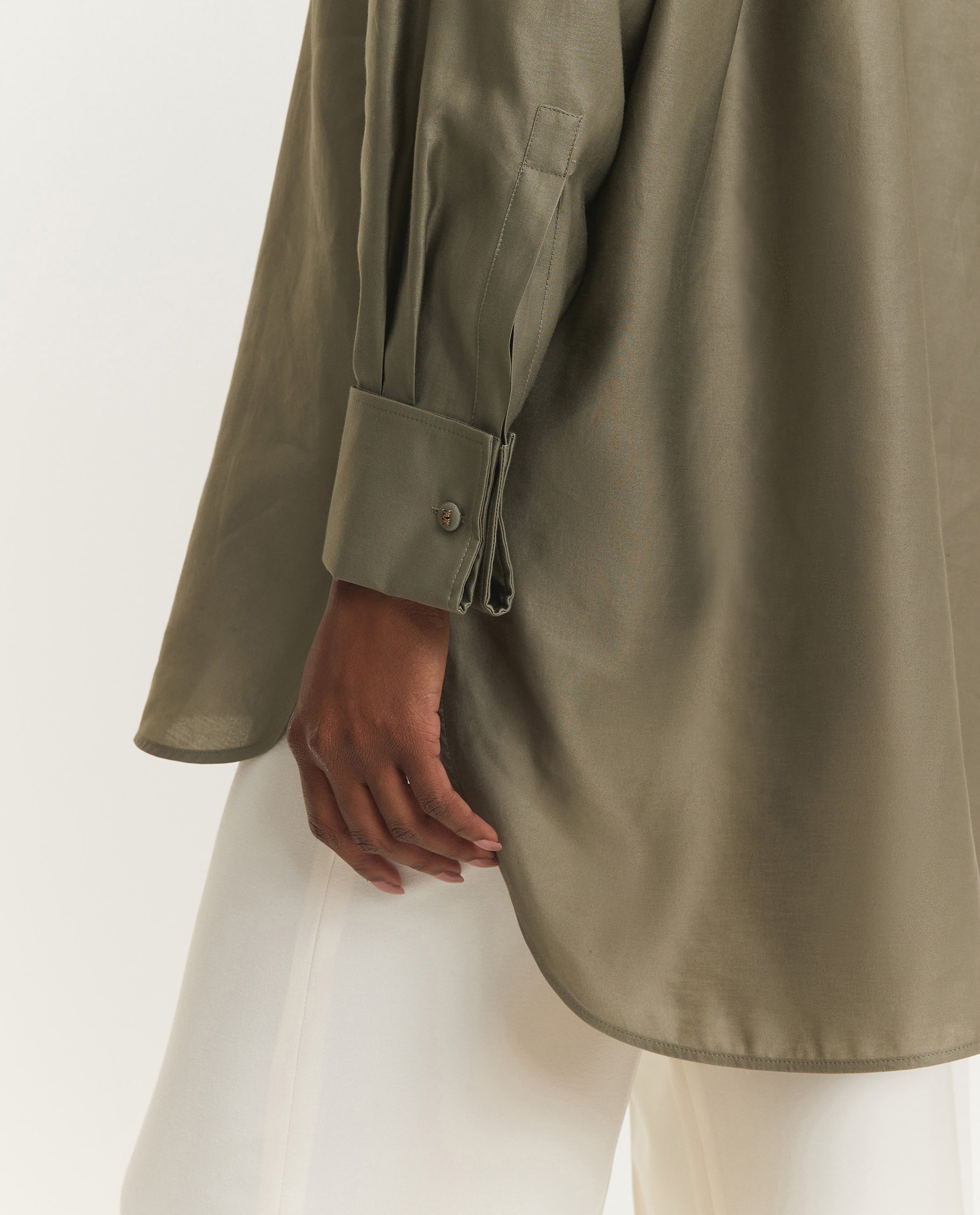 Anta Satijnen Shirt - Groen