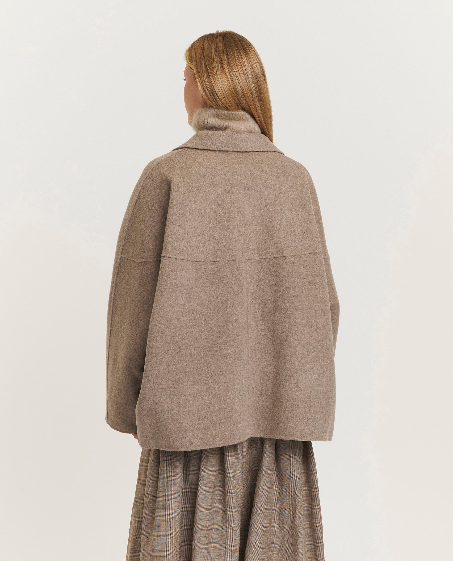 Coat from wool
