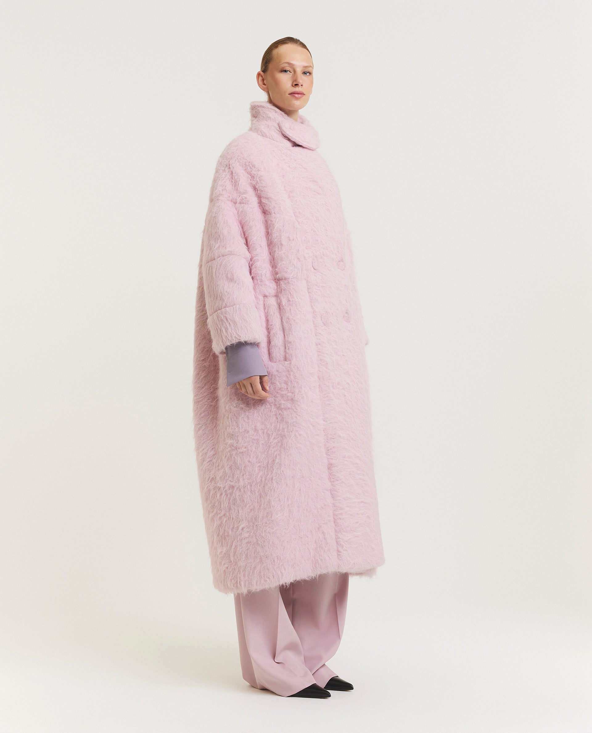 Oversized wool coat


