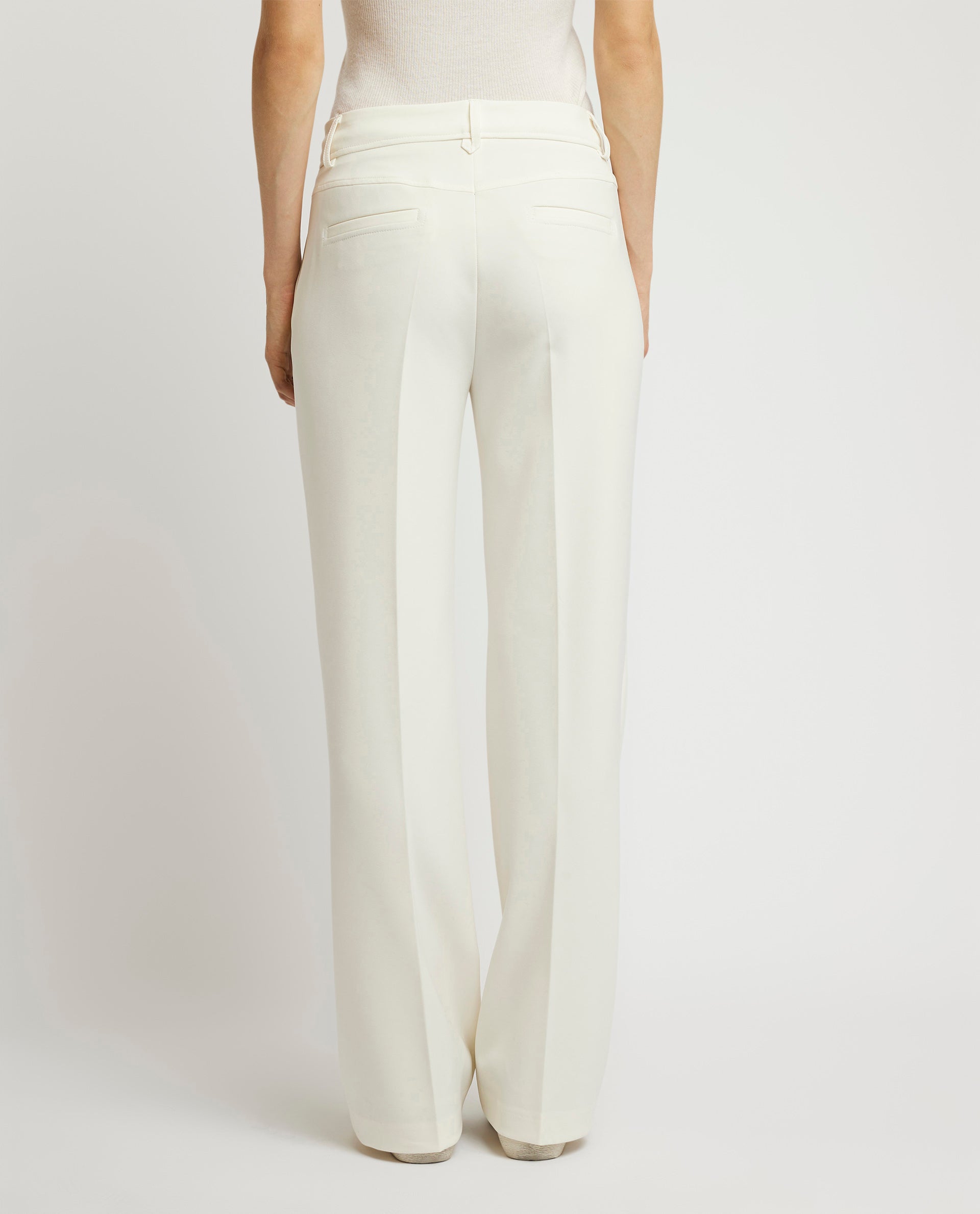 Straight fit trousers