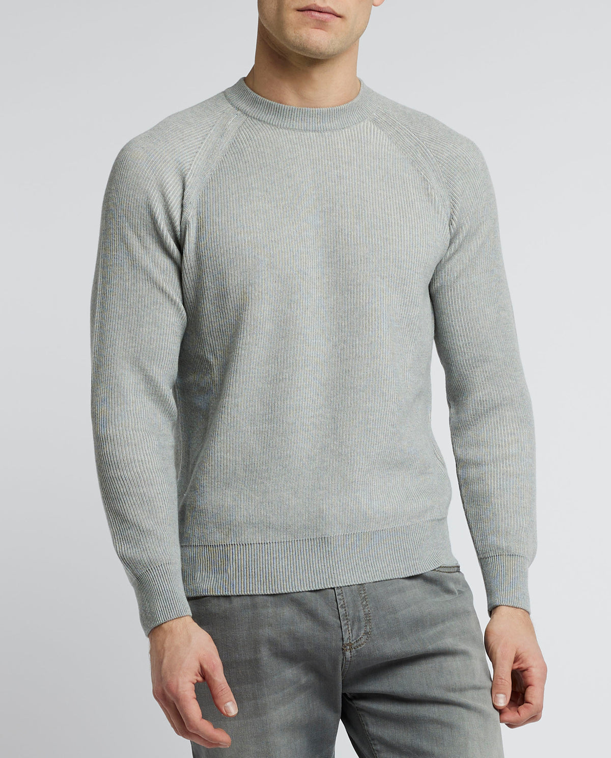 Cotton Cashmere Crewneck