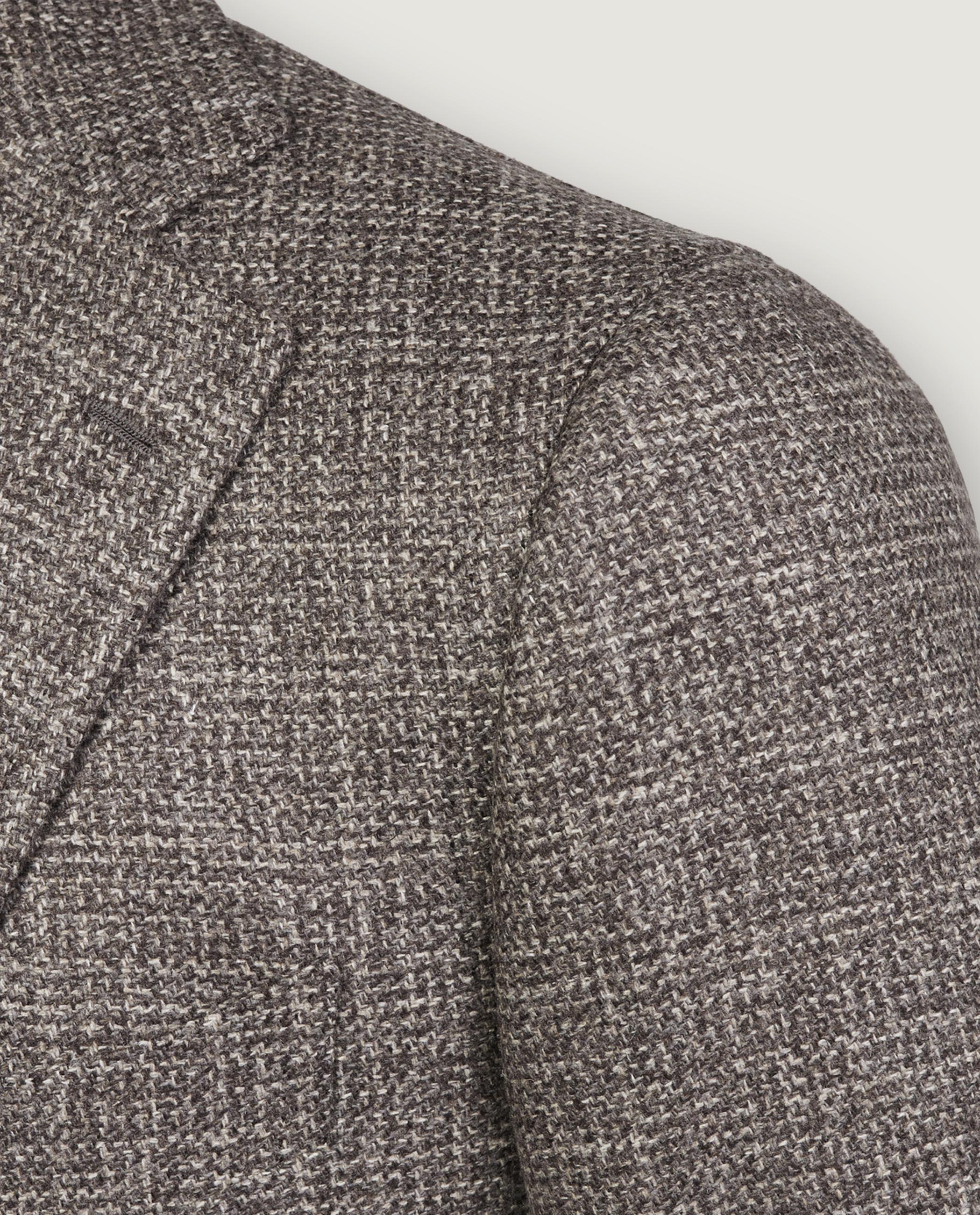 Cashmere Bouclé Jasje - Lichtbruin