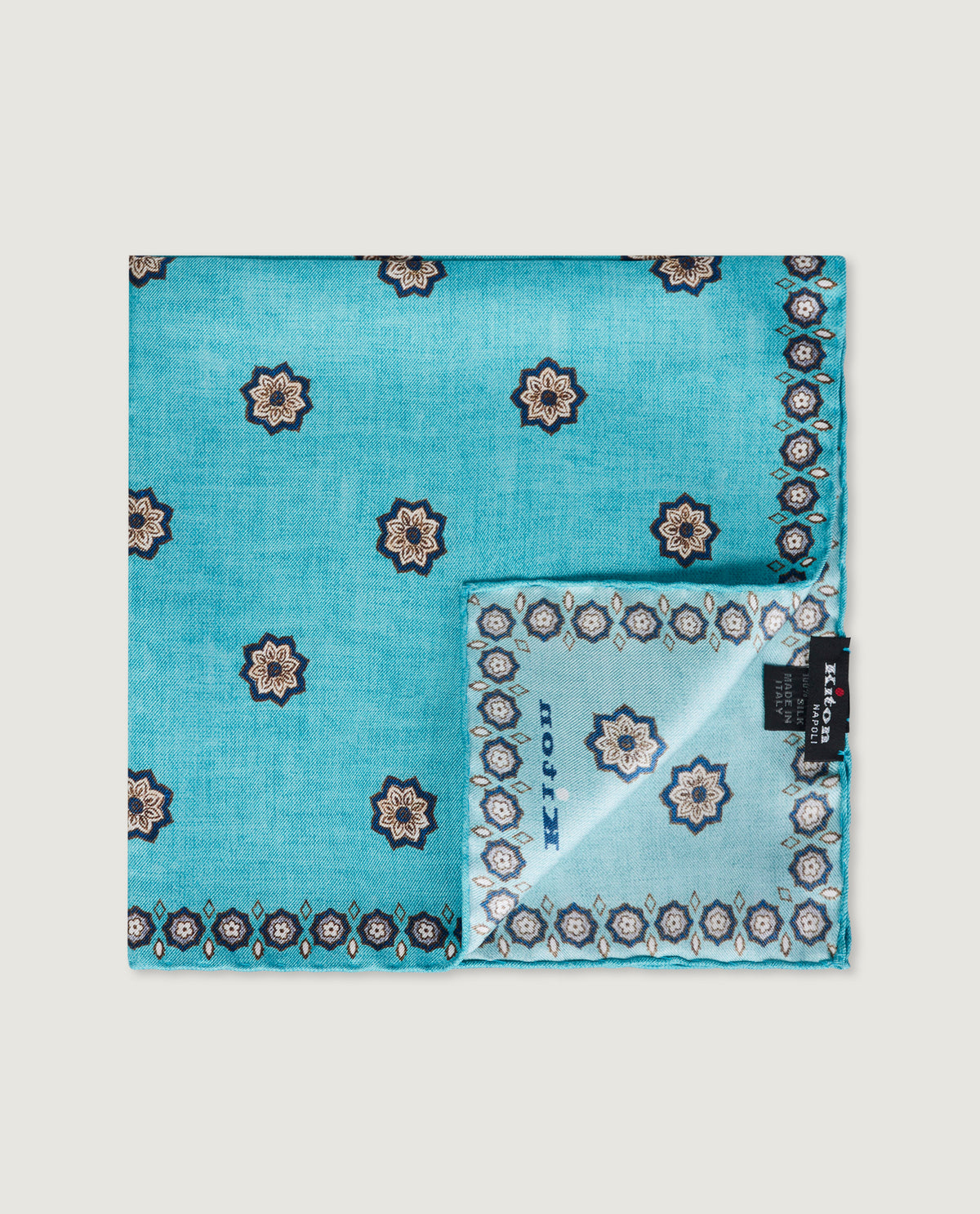 Printed Silk Pocket Square