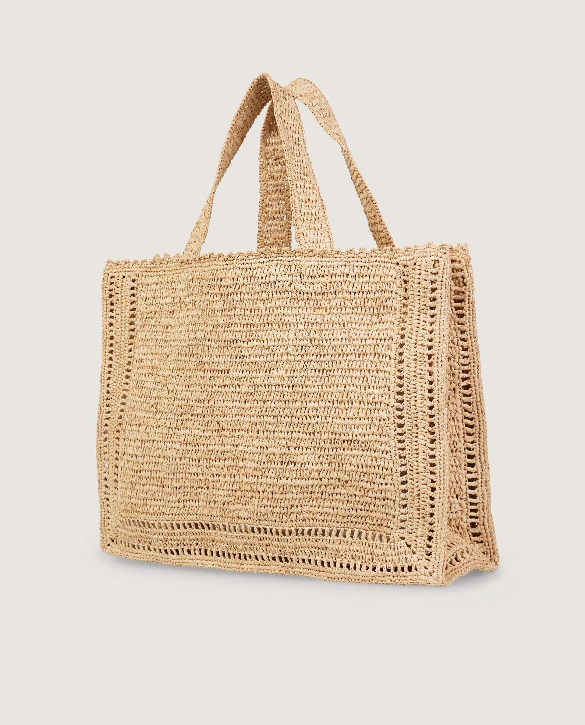 Raffia shopper