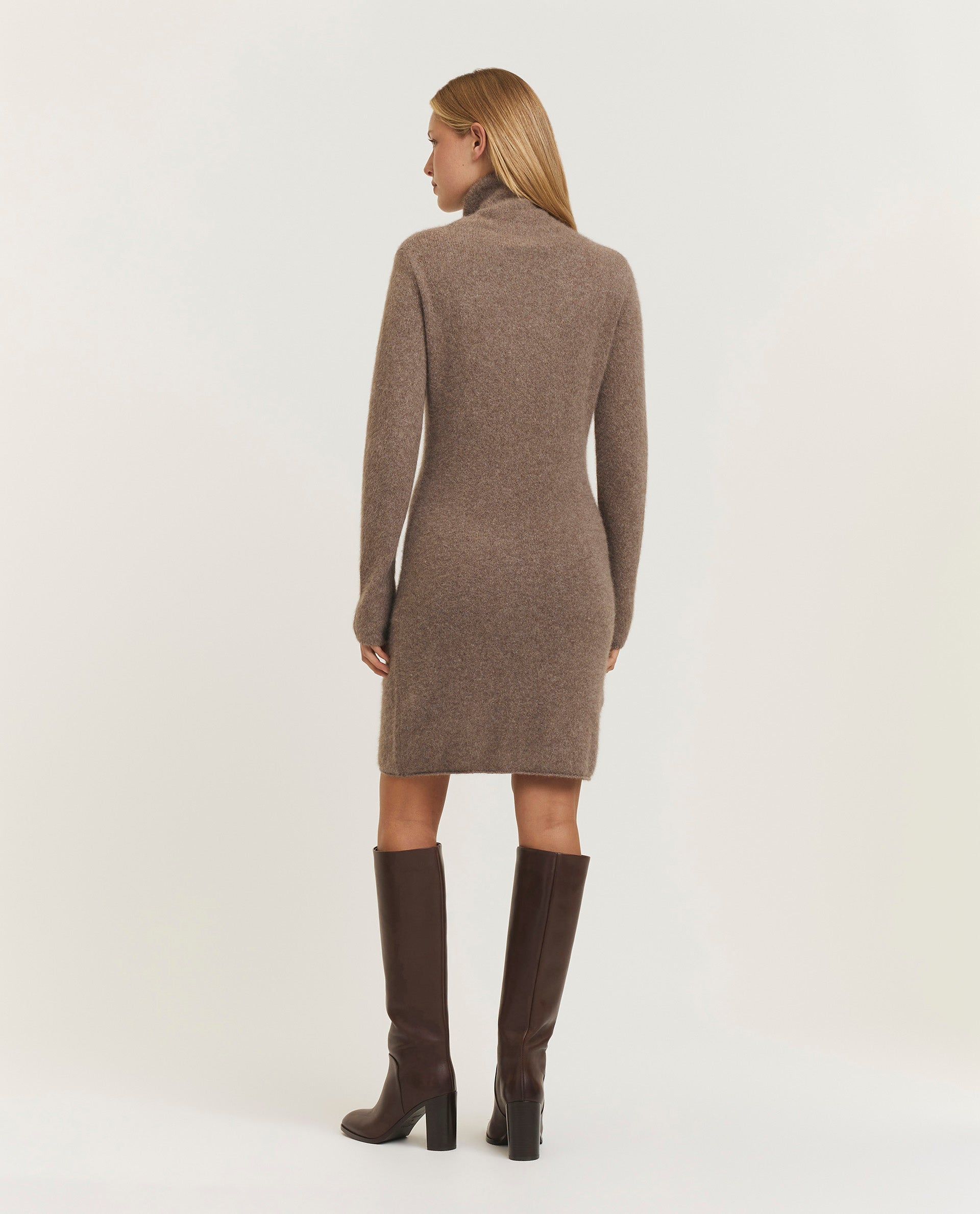 Turtleneck dress 

