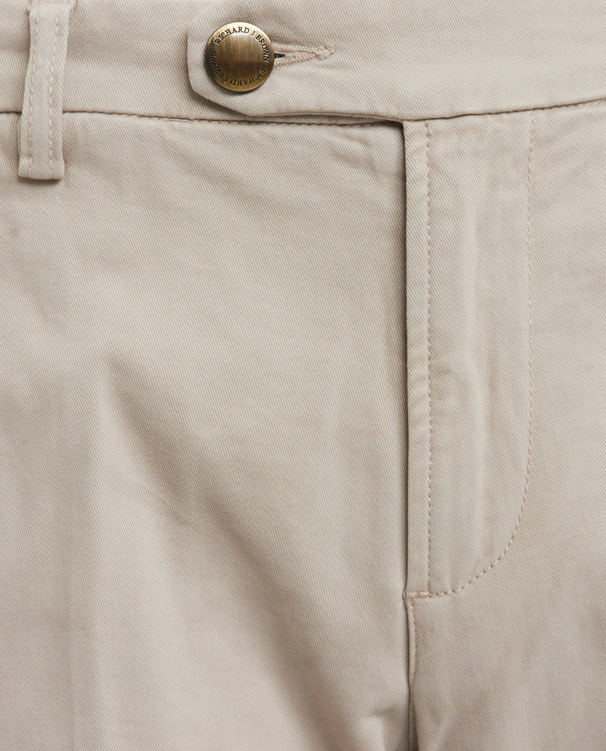 Singapore Cashmere Chino - Lichtbruin