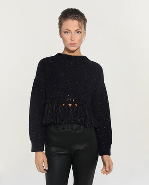 Knitted wool sweater