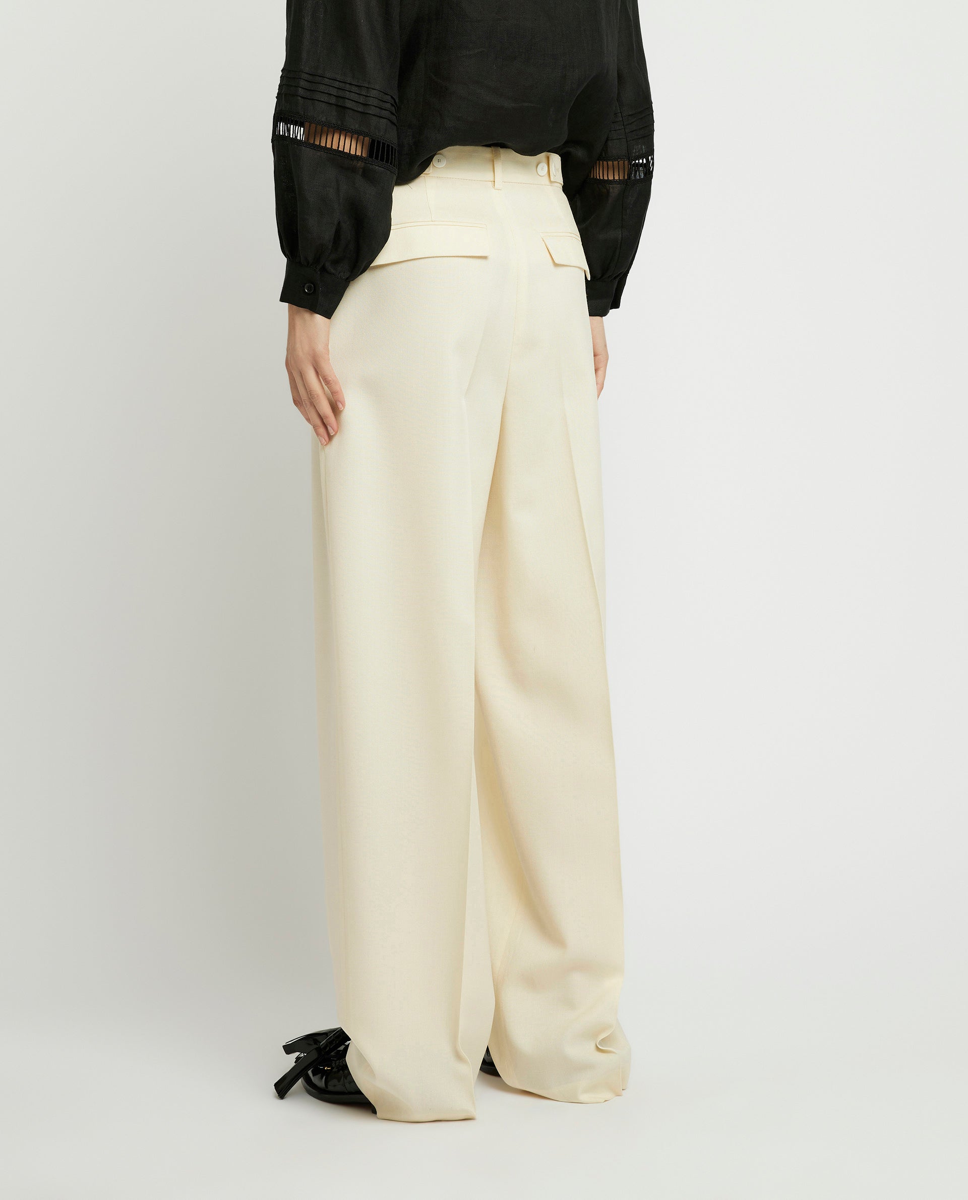 Wool trousers