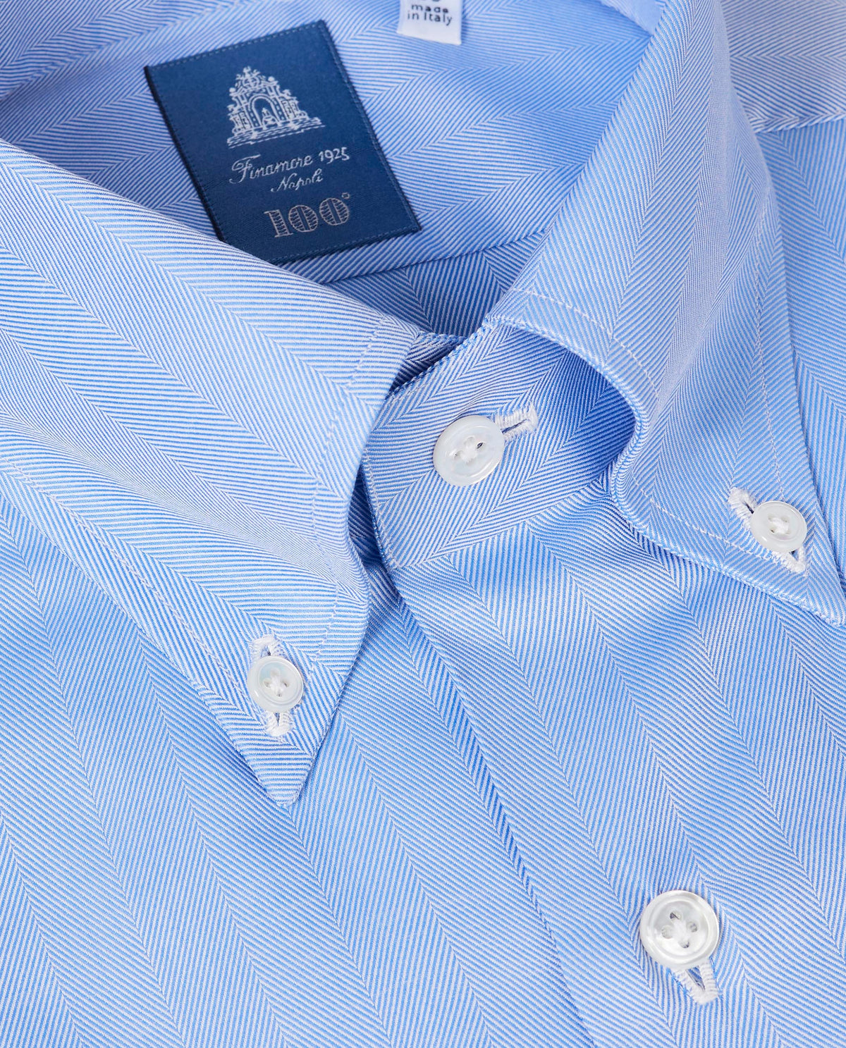 Herringbone Buttondown Shirt