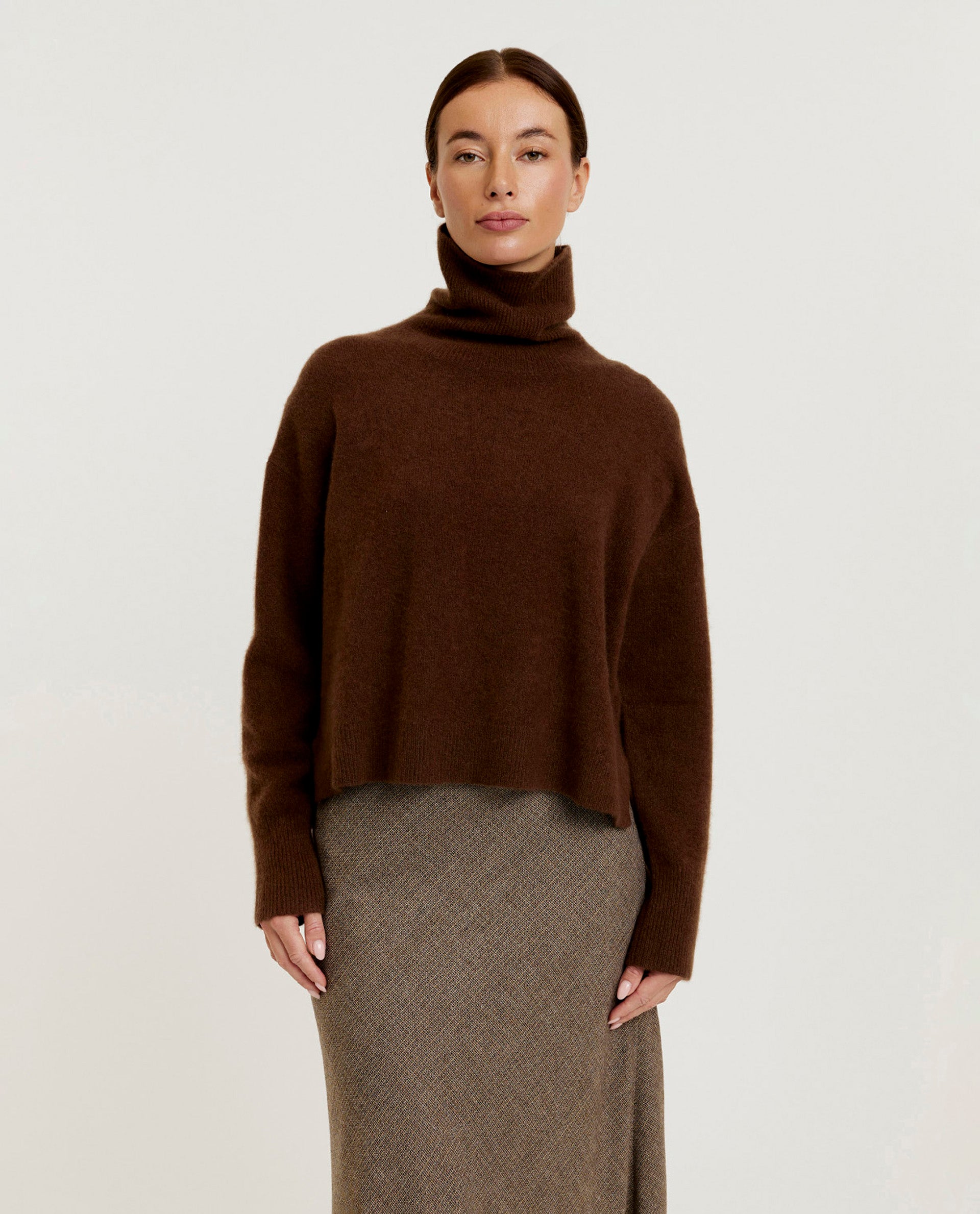 Loose cashmere pullover