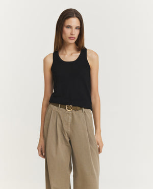 Cashmere Silk Tank Top