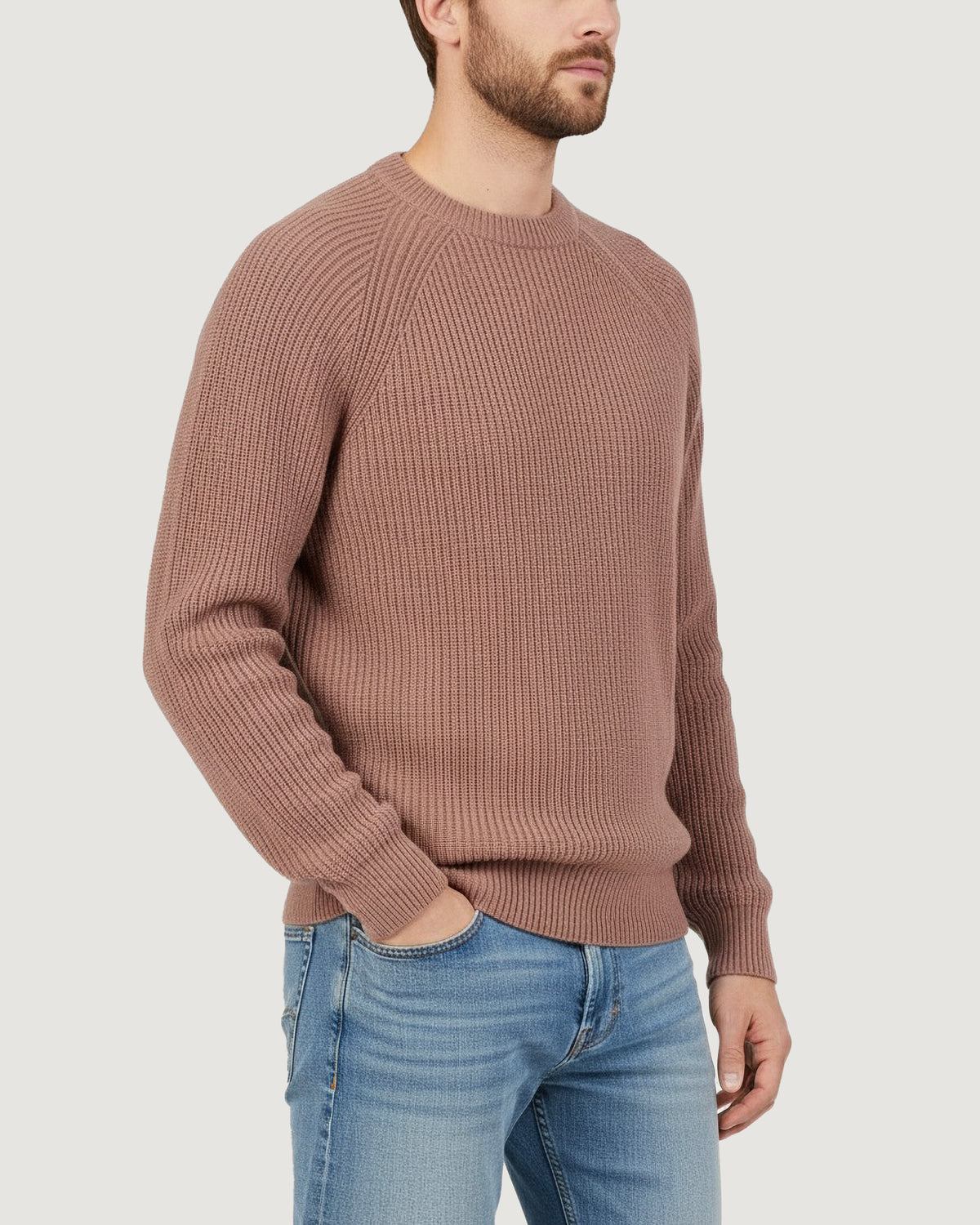 Cashmere Rib Sweater