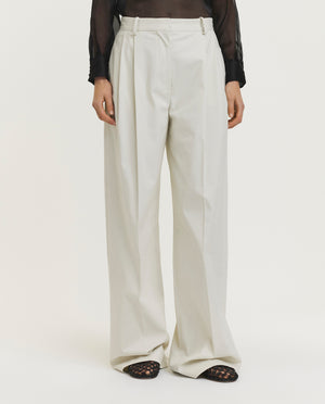 Pleated trousers