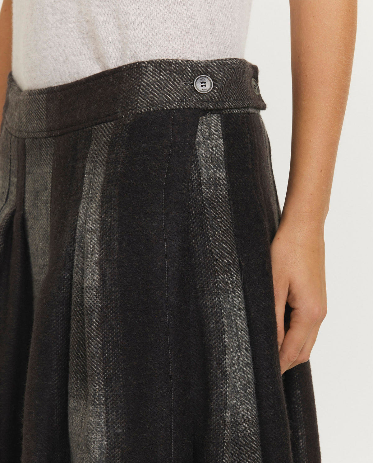 Pleated skirt