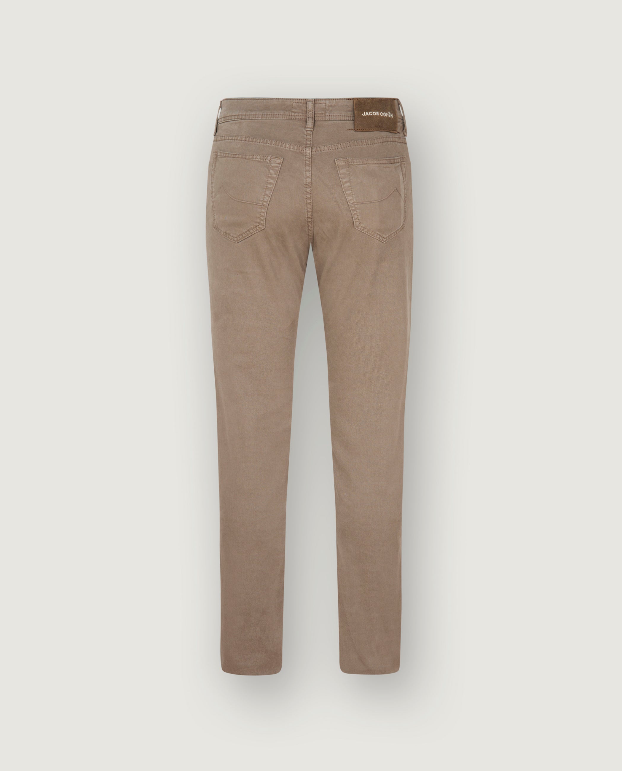 Slim Fit Bard Broek - Bruin