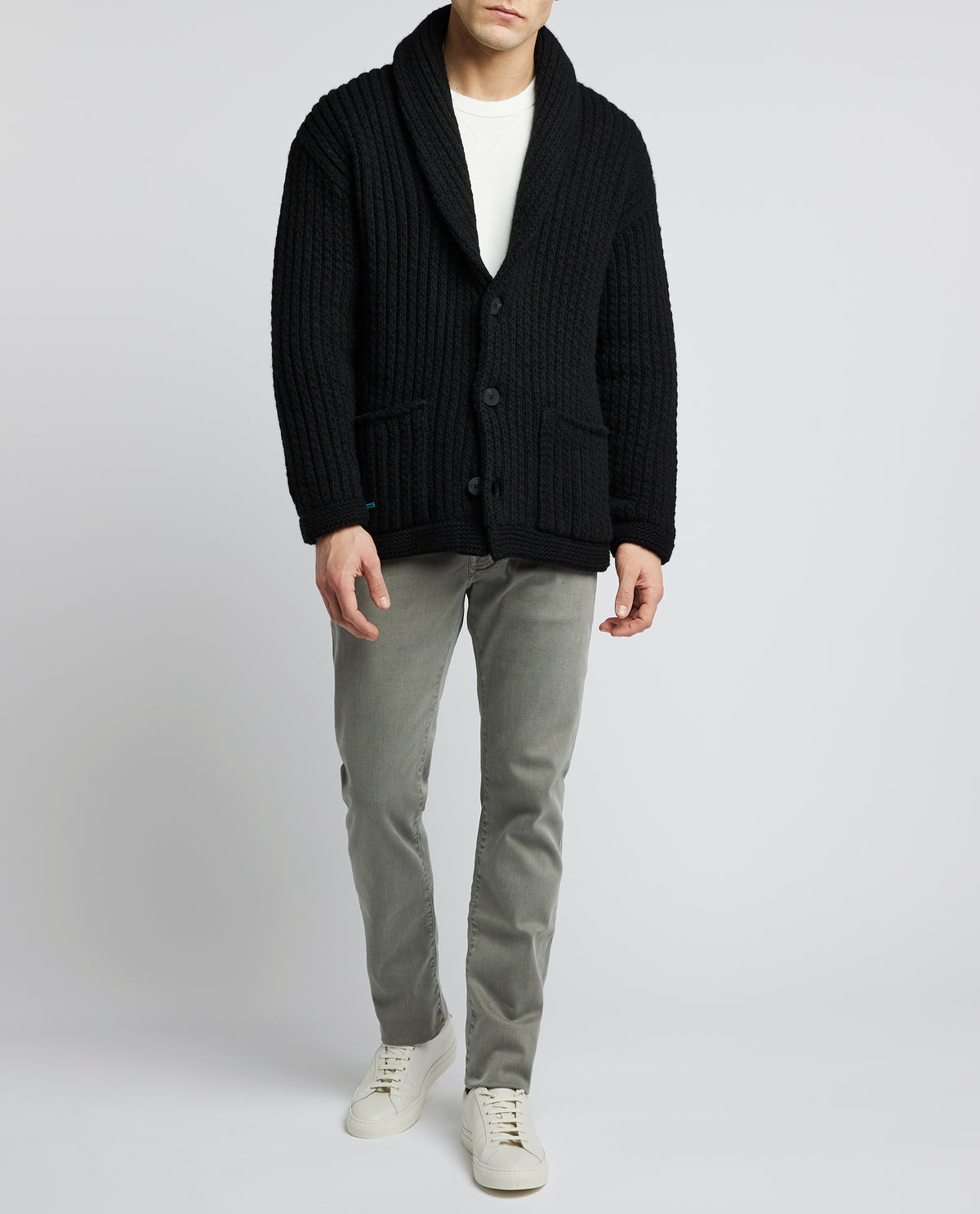 Cashmere-Katoen Cardigan